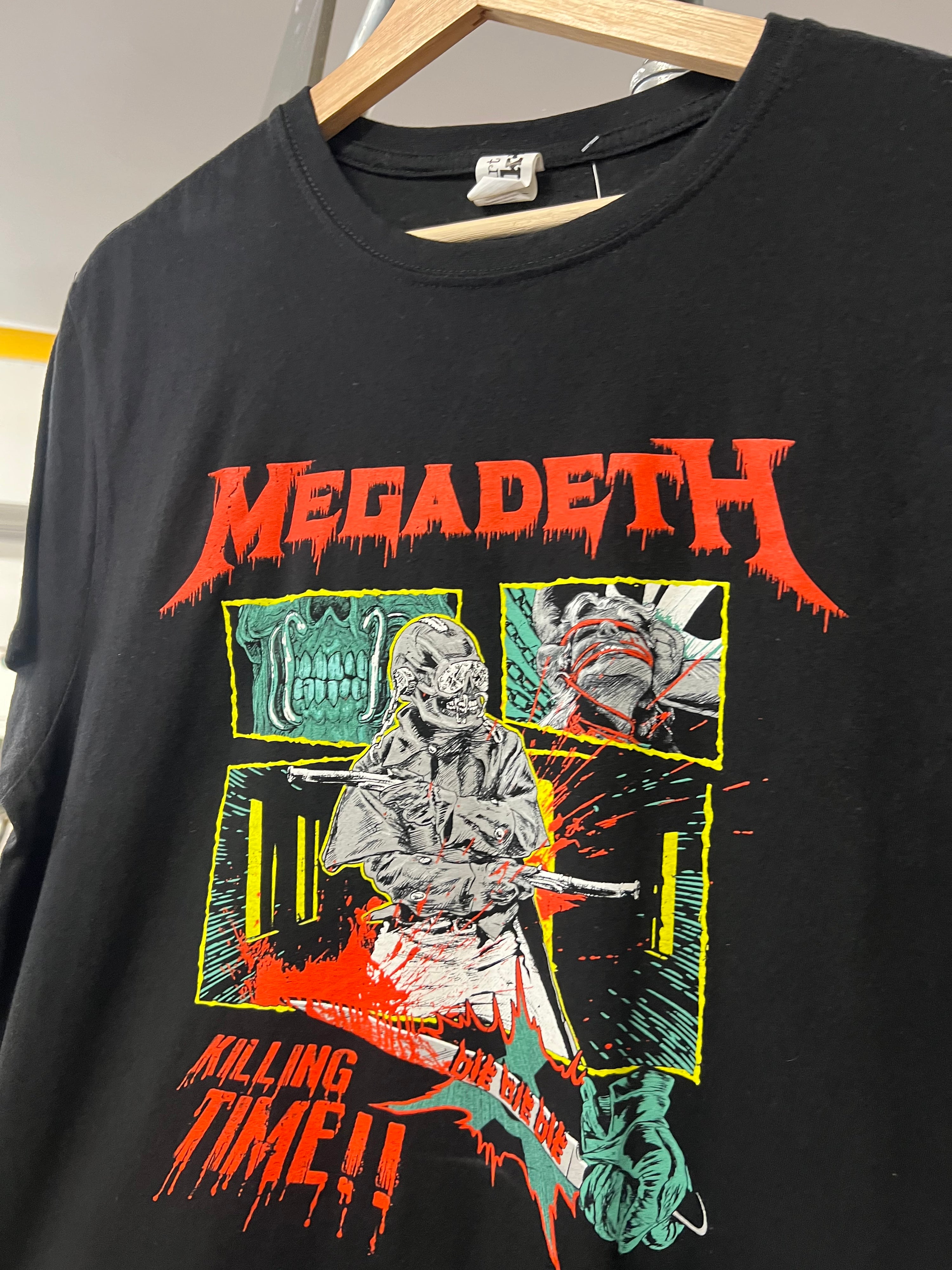 L - 2023 Megadeath Killing Time Aus Tour DS