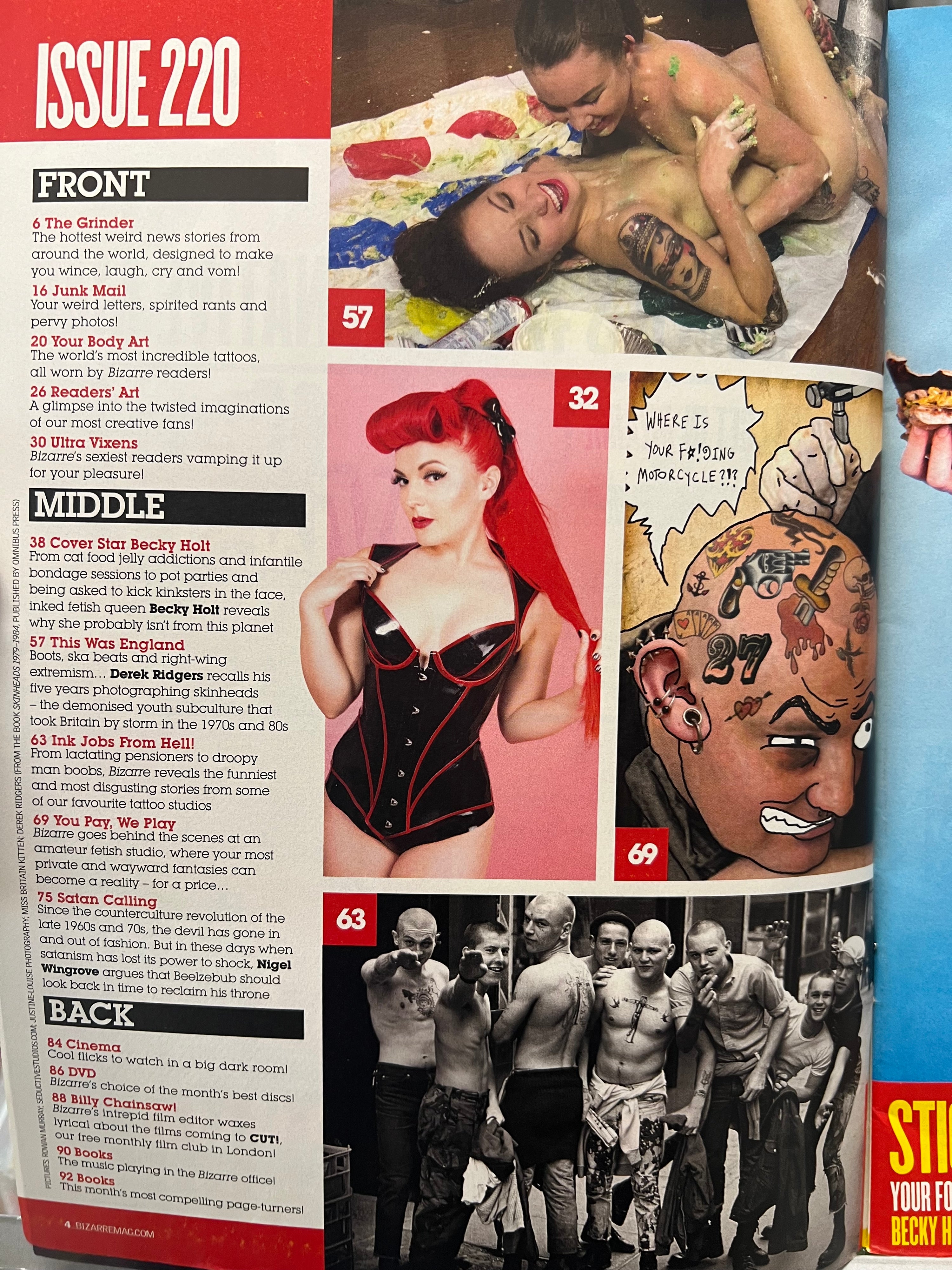 Bizarre Magazine Issue 220 November 2014