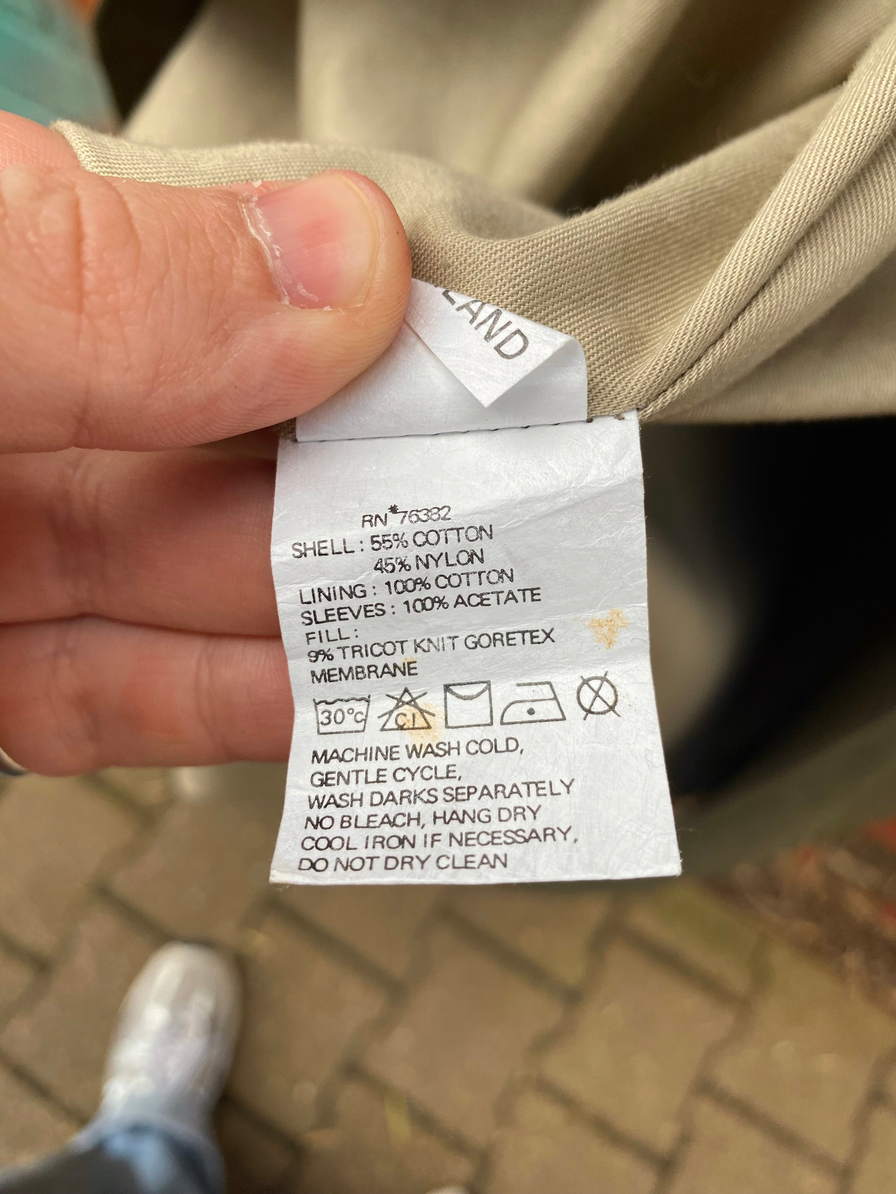 [XL] Timberland x Gore Tex Long Outdoor Jacket