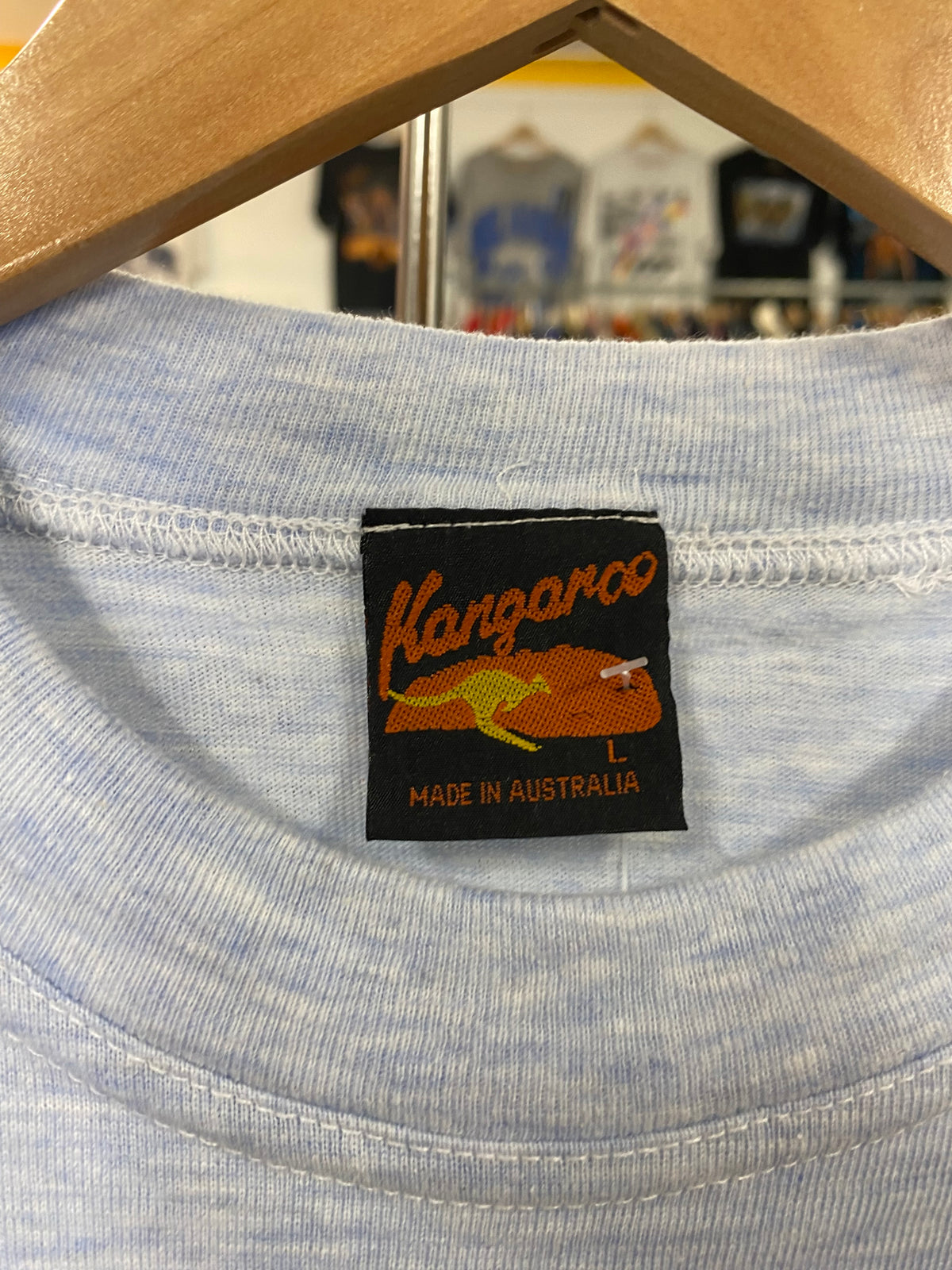 [L] Vintage Sydney, Aus Baby Blue Tee