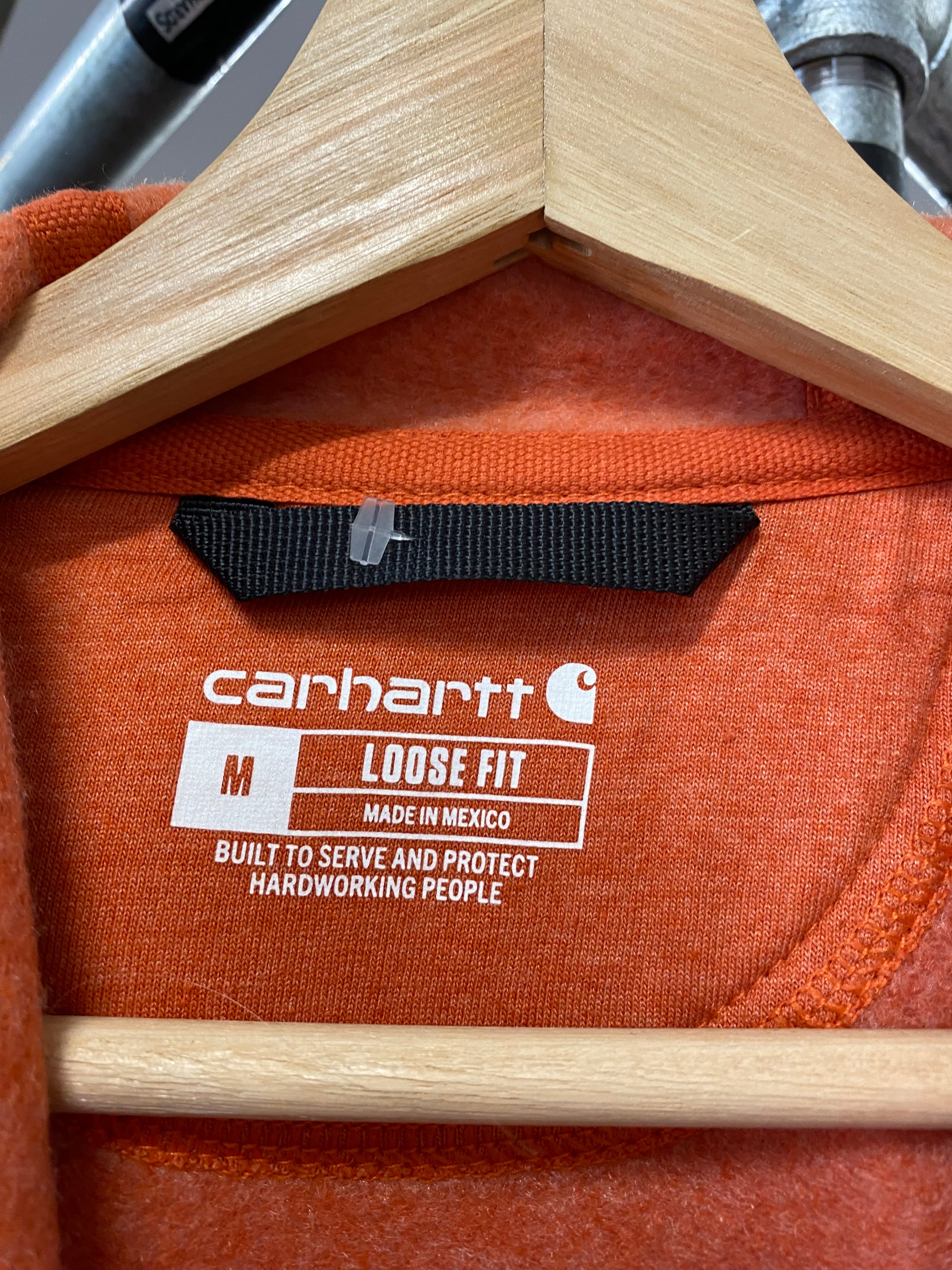 [M] Carhartt 'Harder & Warner Landscapes' Orange Hoodie