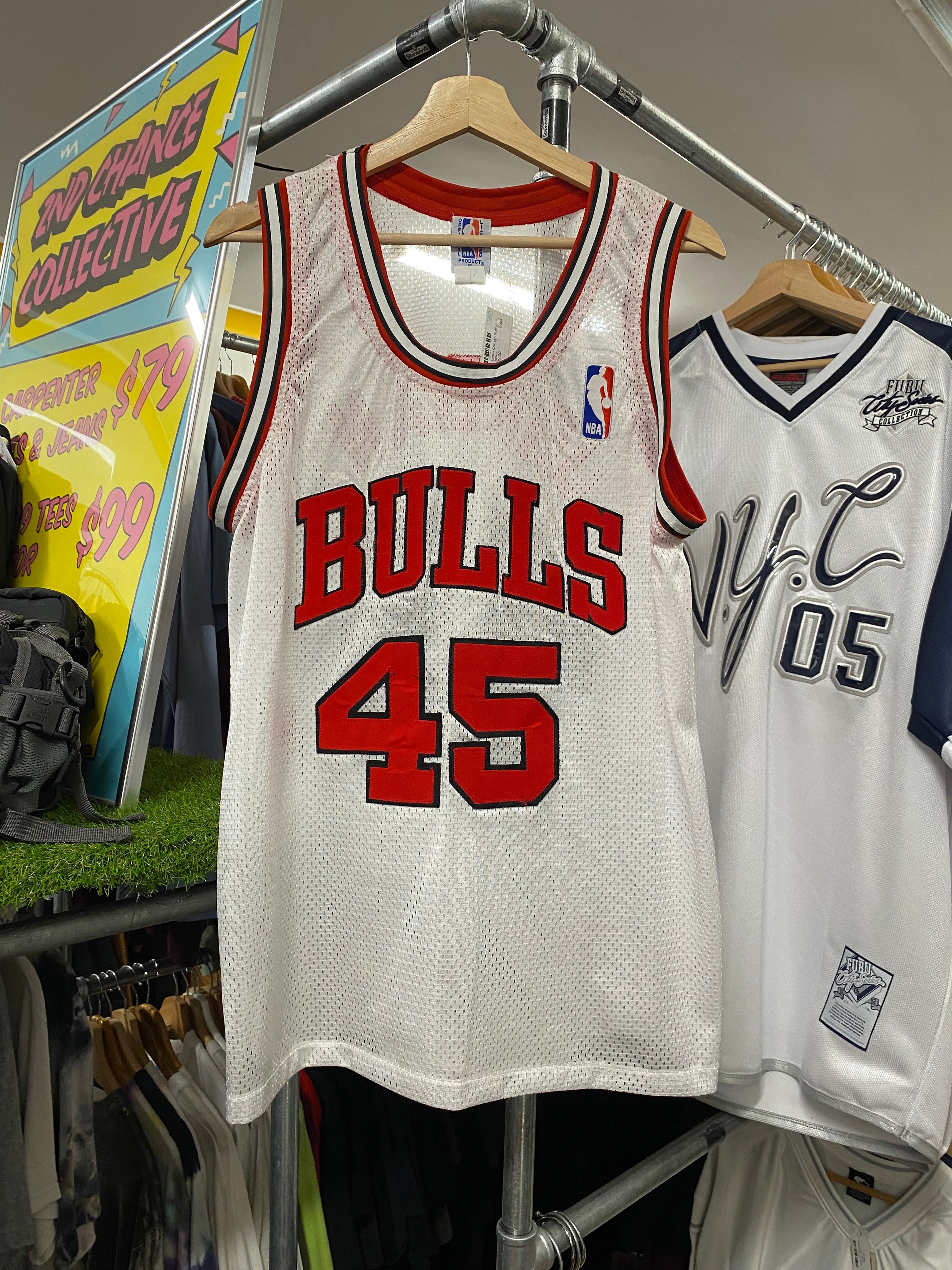 L - 1995 #45 Jordan Chicago Bulls Jersey