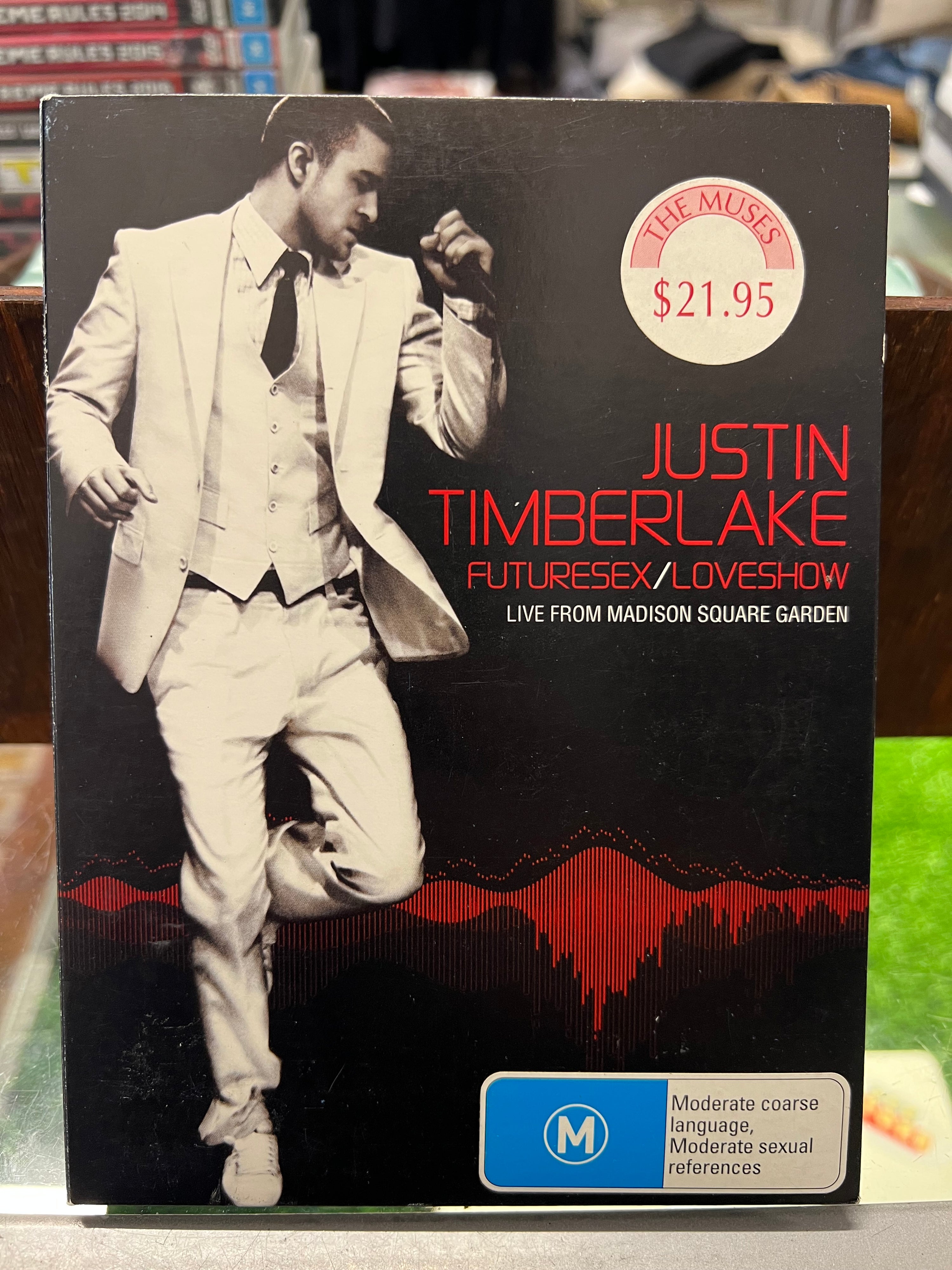 Justin Timberlake Futuresex/Lovesounds Live DVD