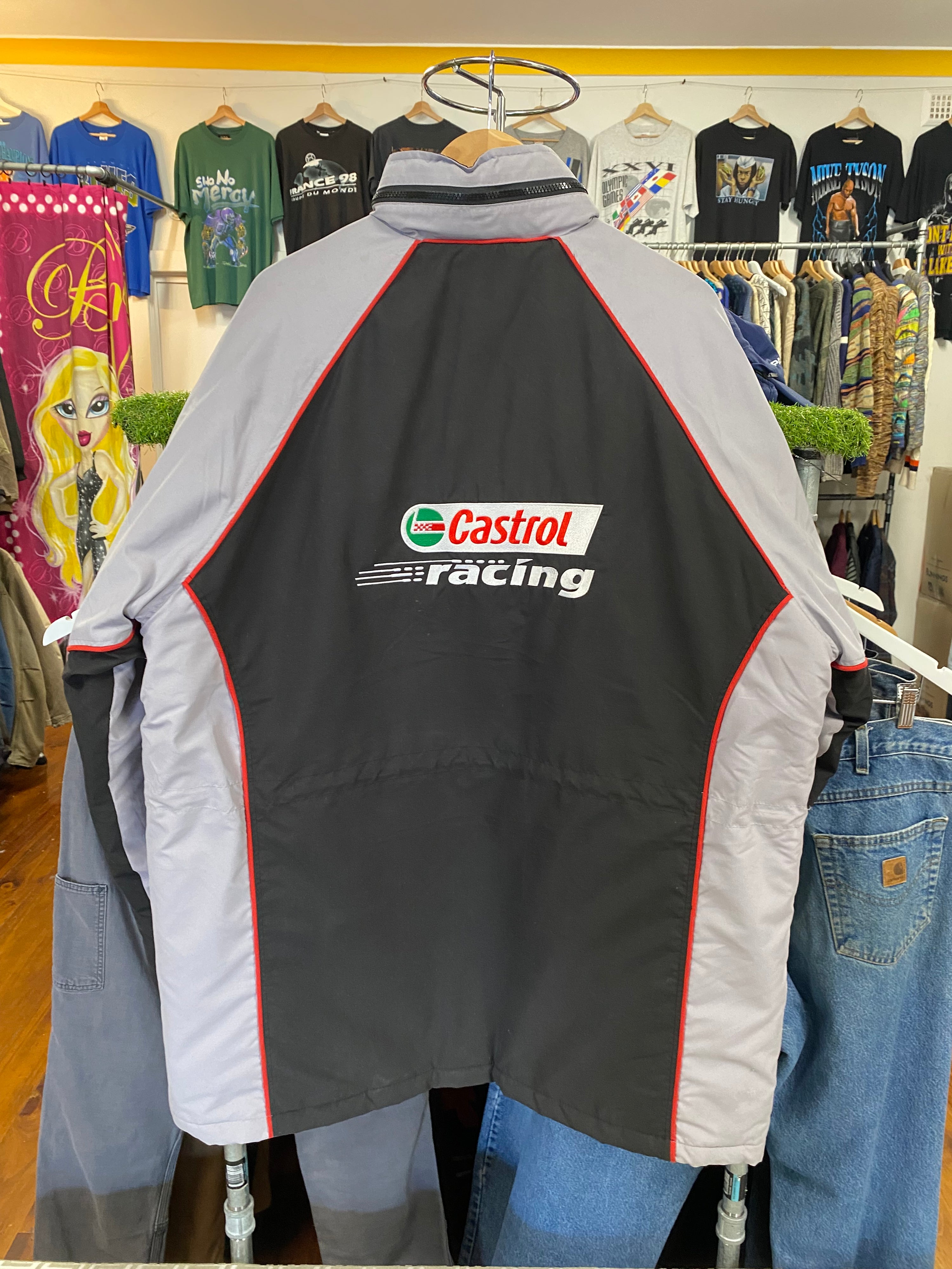 [2XL] Castrol Racing x Holden x Perkins Motorsports Puffer Jacket