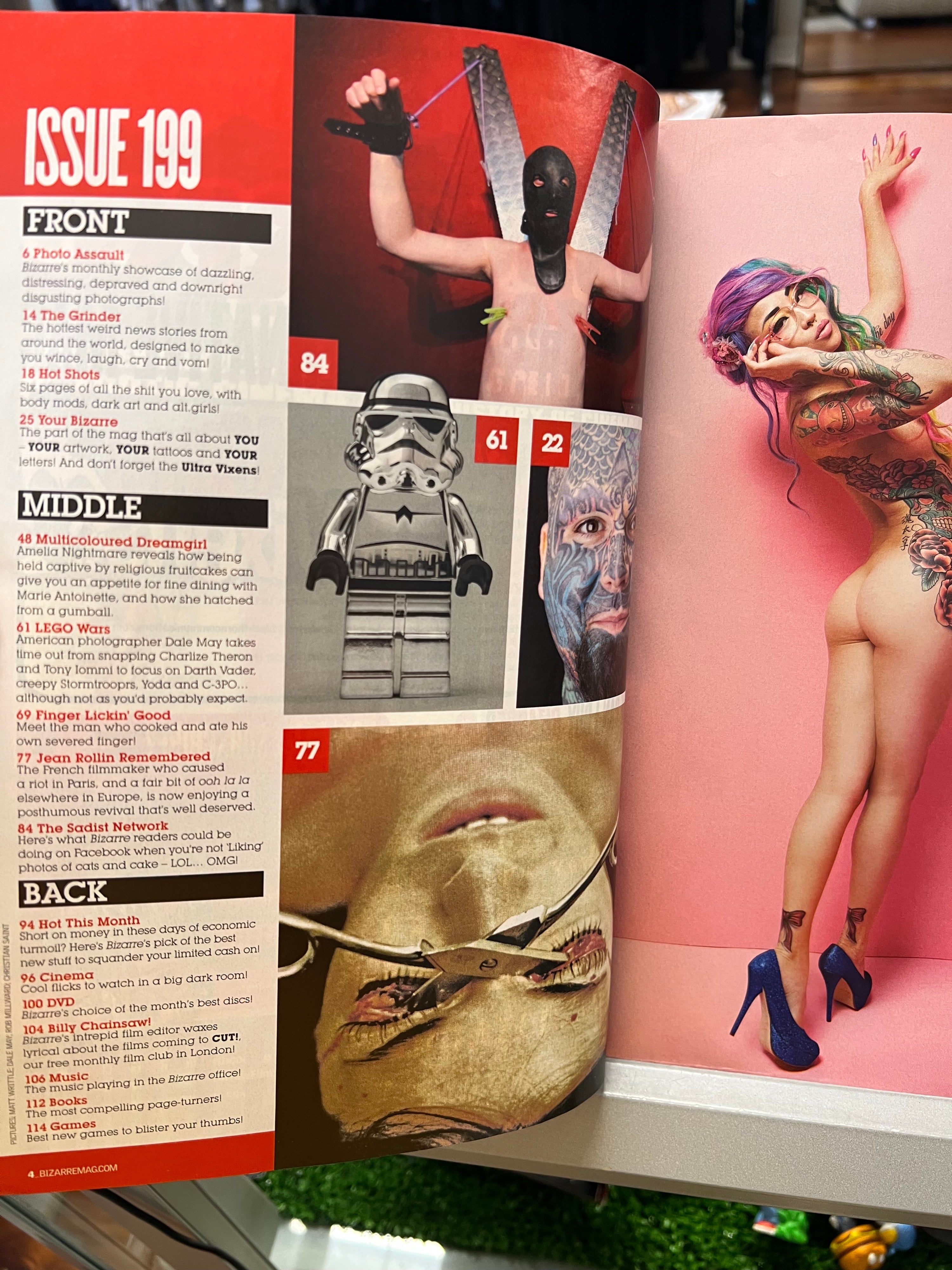 Bizarre Magazine Issue 199 March 2013
