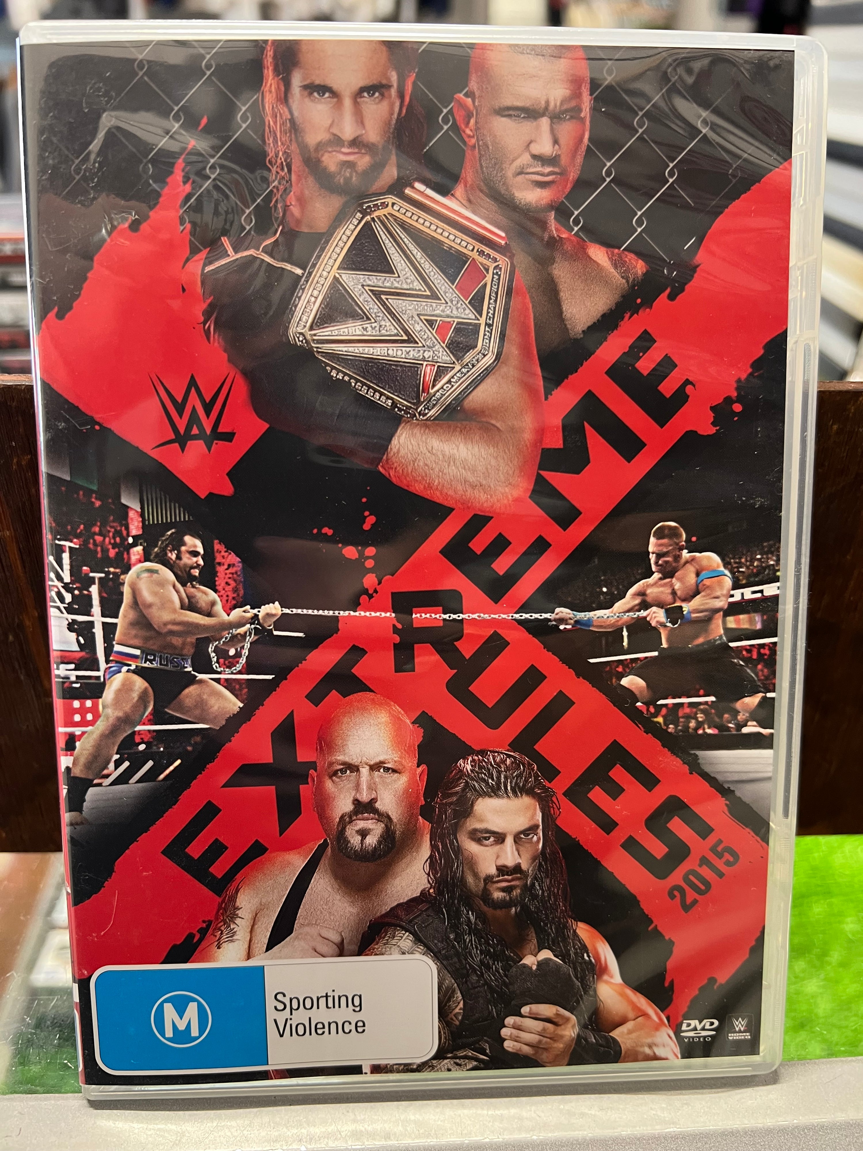 2015 WWE Extreme Rules DVD
