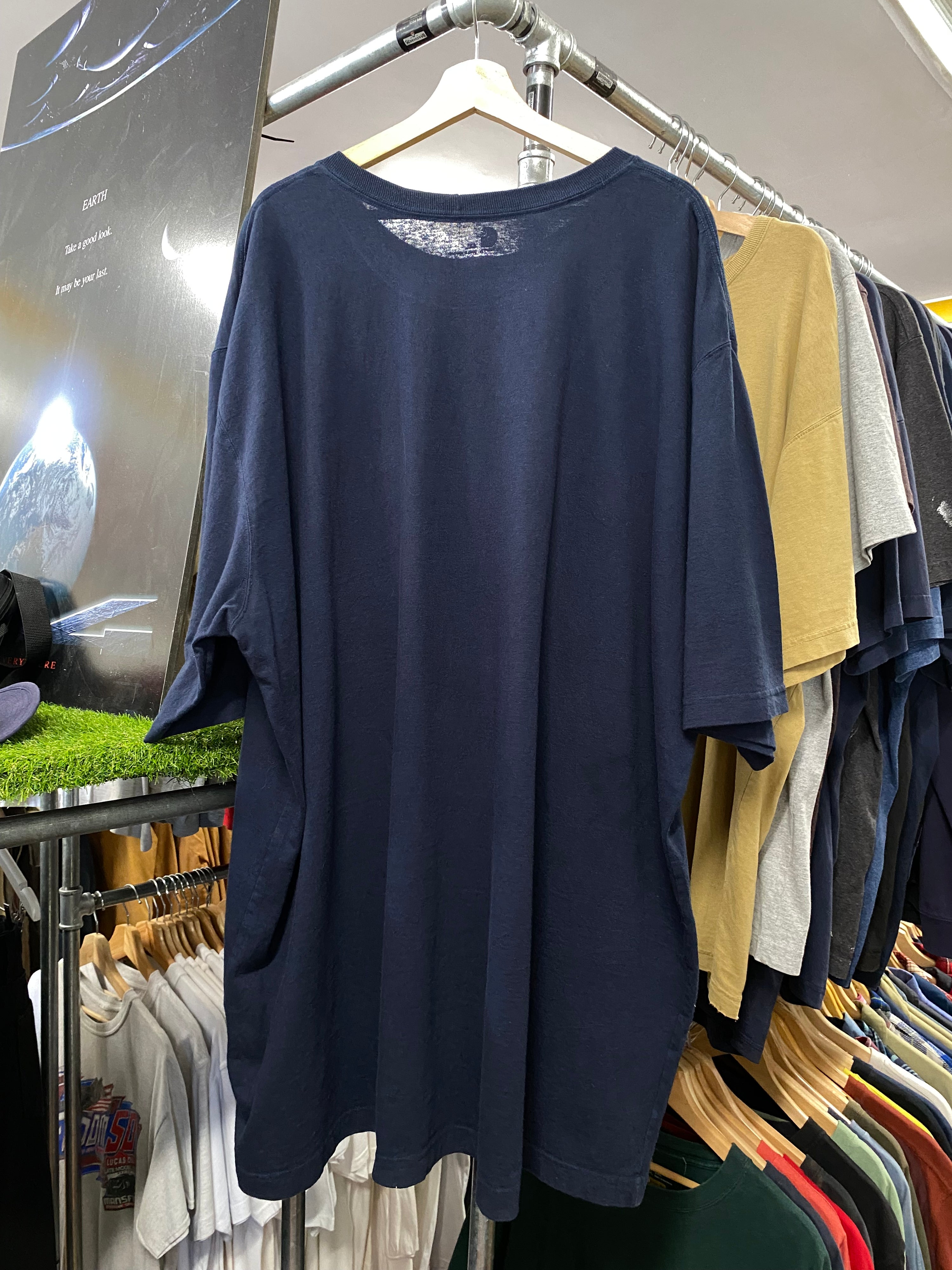 4XL - Navy Blue Carhartt Pocket Tee