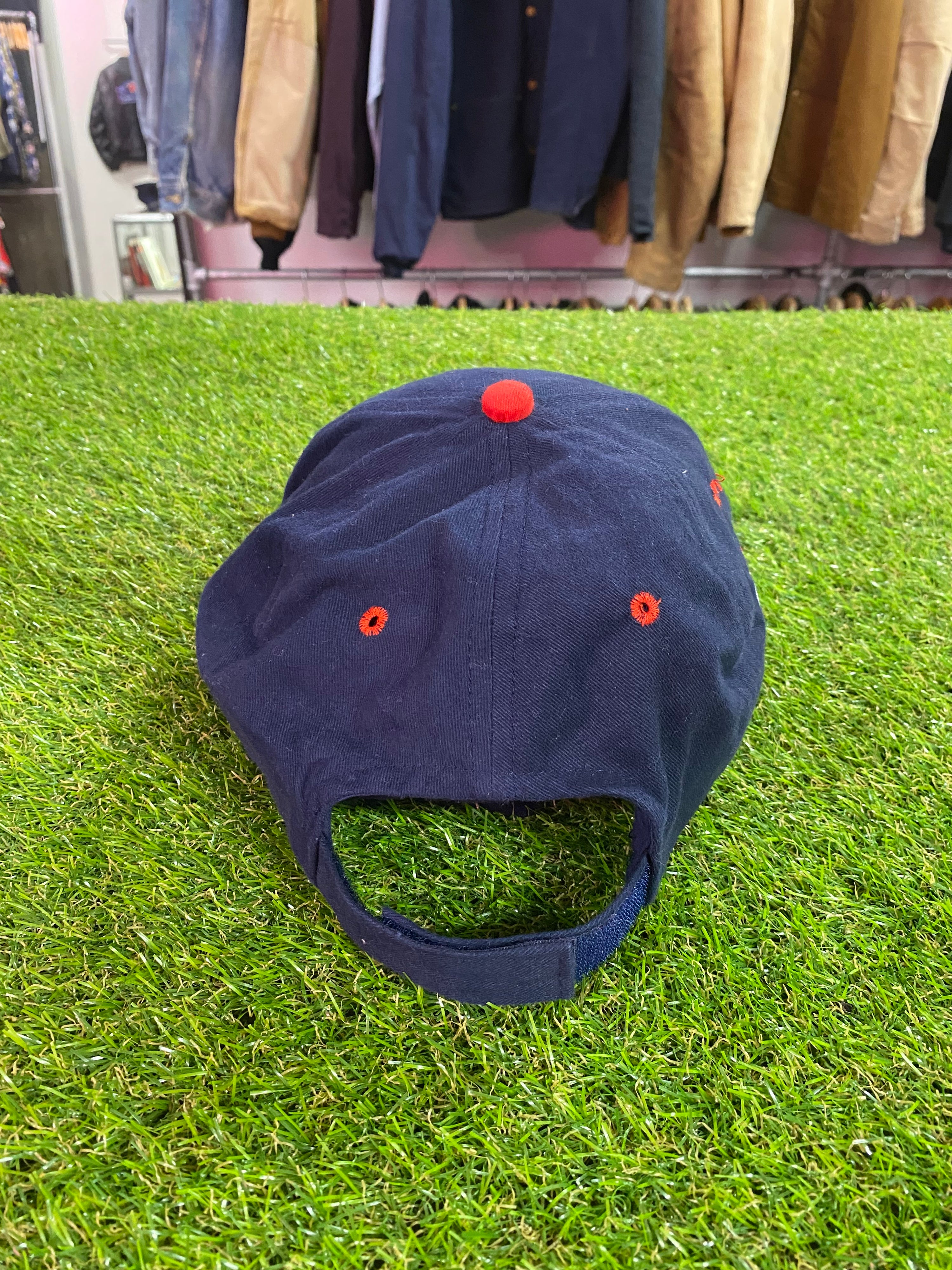 Vintage Adelaide Crows Logo Through 'CROWS' Text Cap
