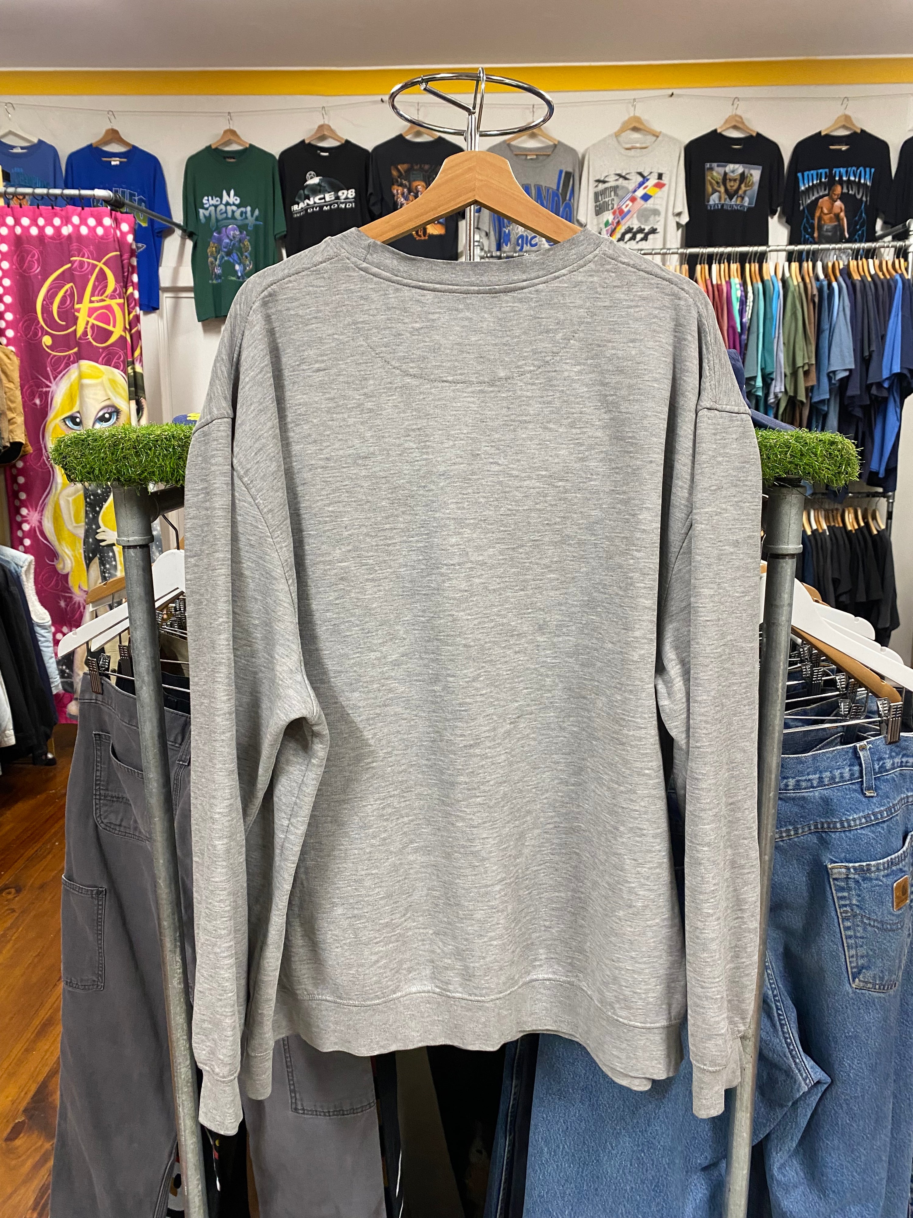 [2XL] Nike Pocket Logo Grey Jumper 56323