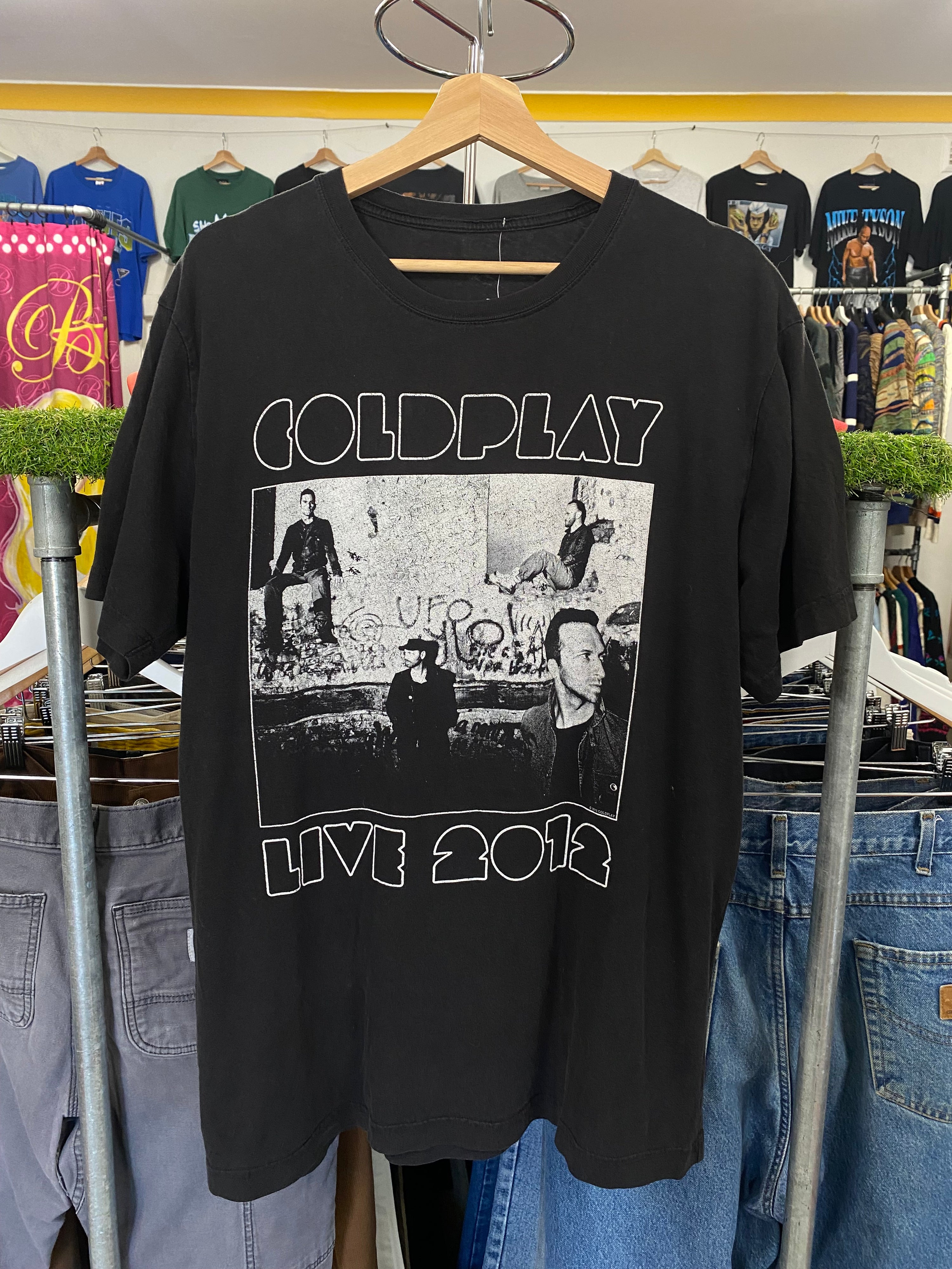 [L] 2012 Coldplay Live DS Tour Tee