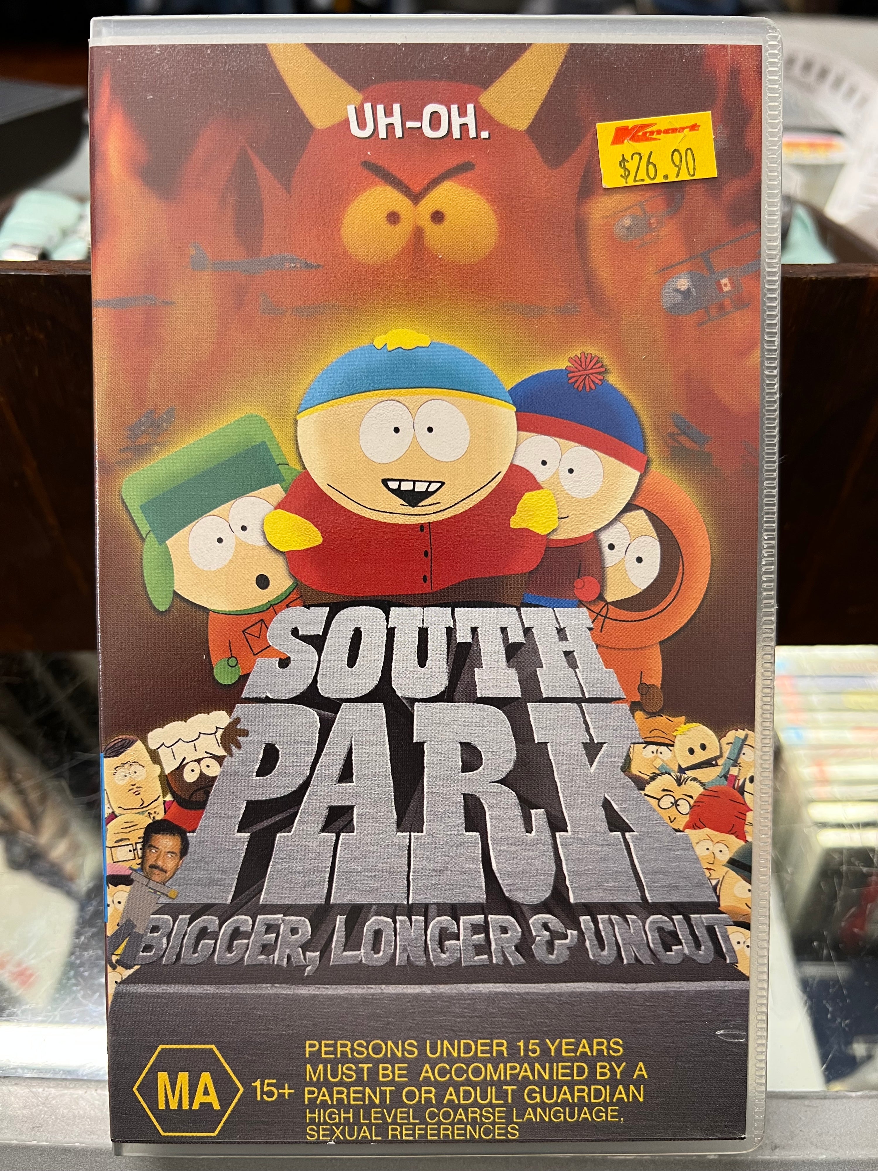 [VHS] South Park Bigger Longer And Uncut