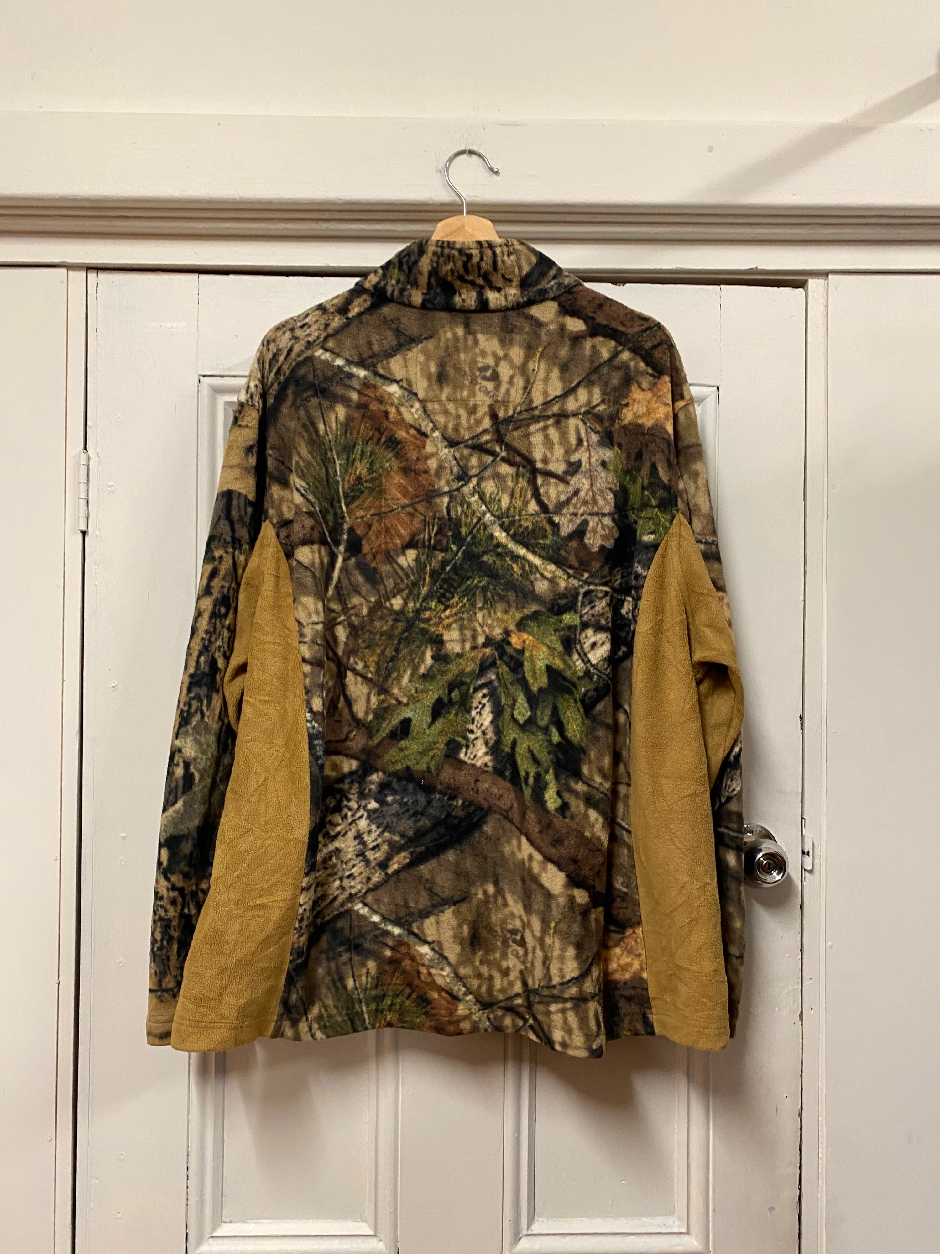 [2XL] Mossy Oak 2 Tone Camo Fleece