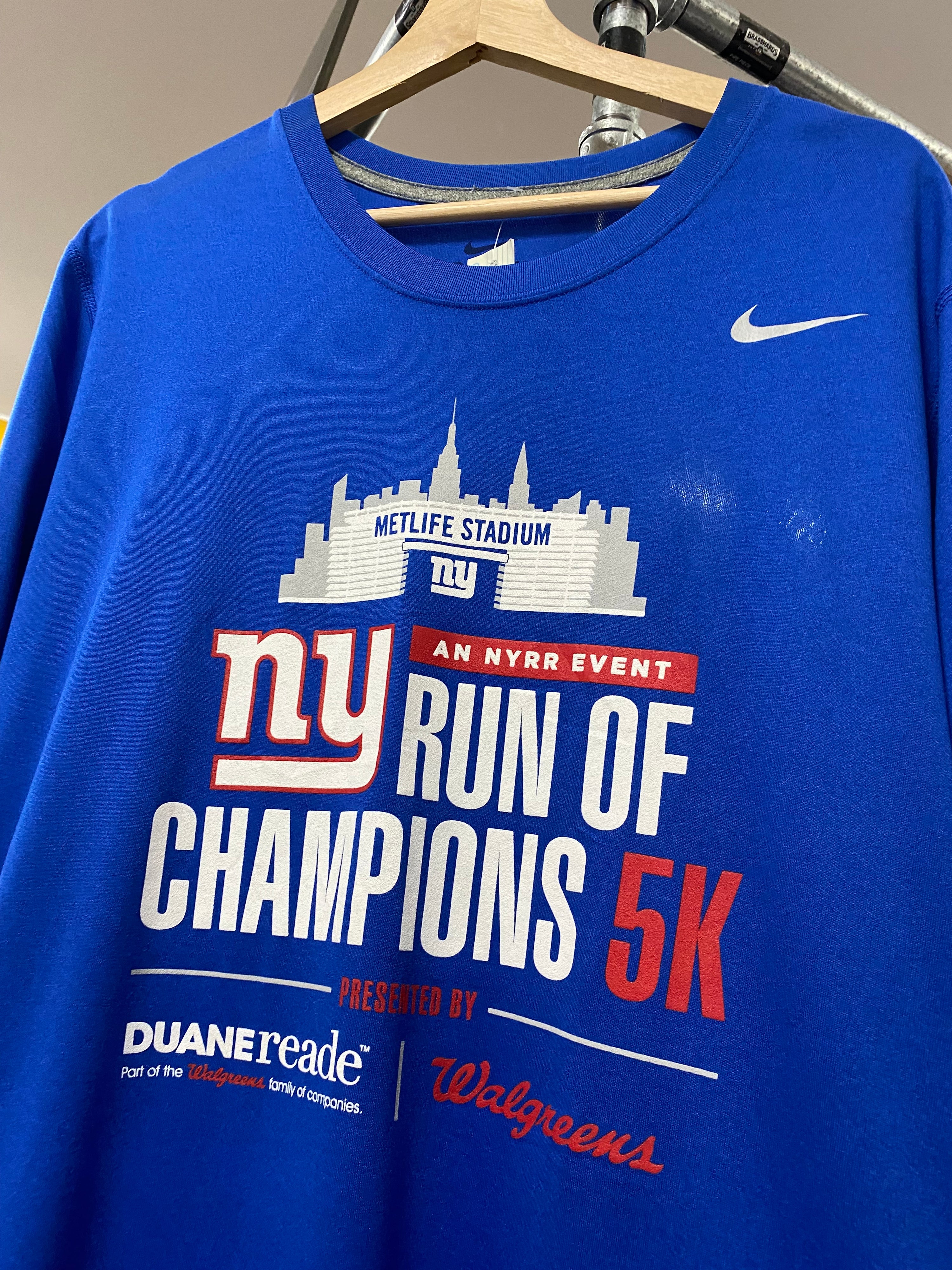 XL - NY Run of Champions 5K Blue Tee