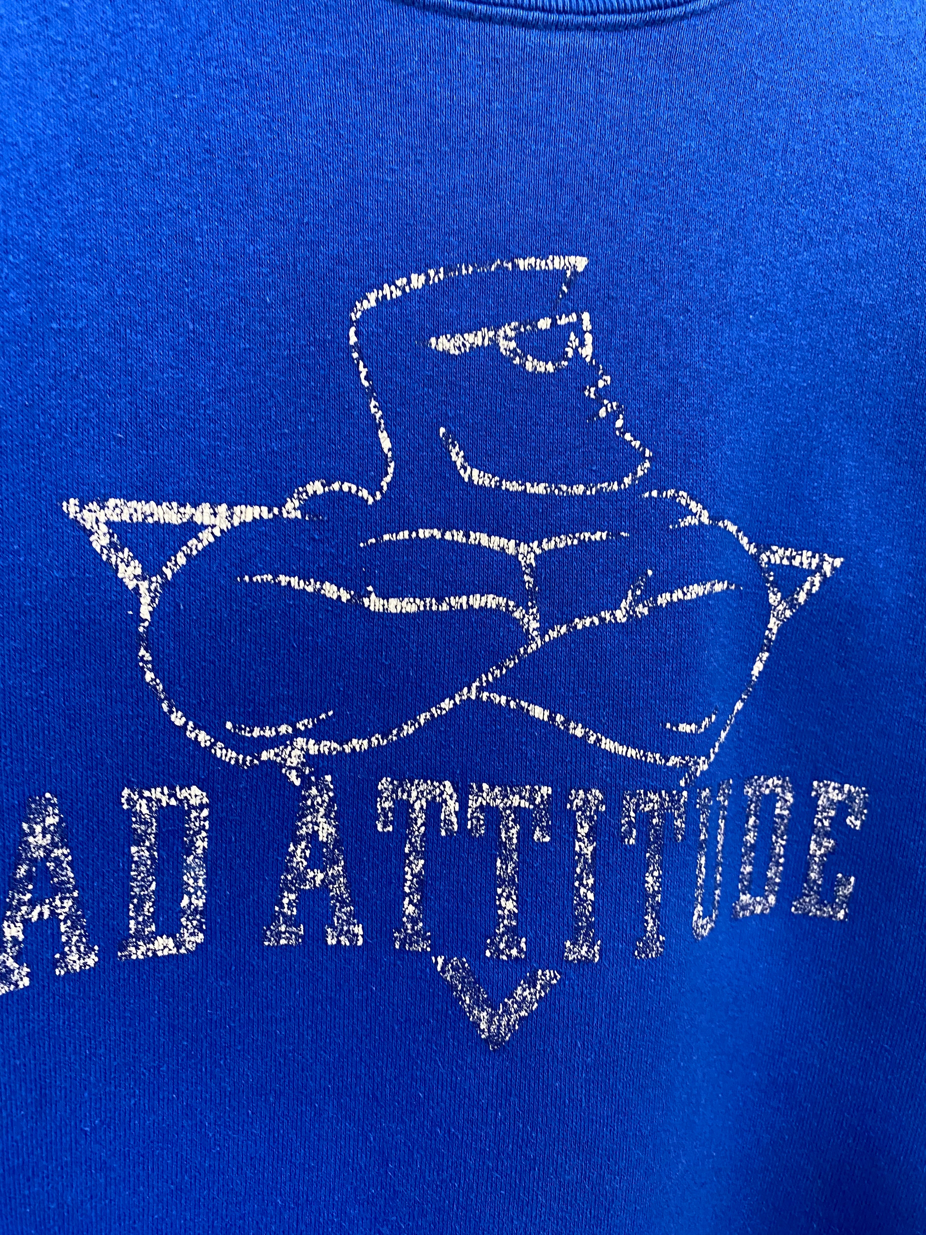 [S] Vintage Bad Attitude Blue Jumper
