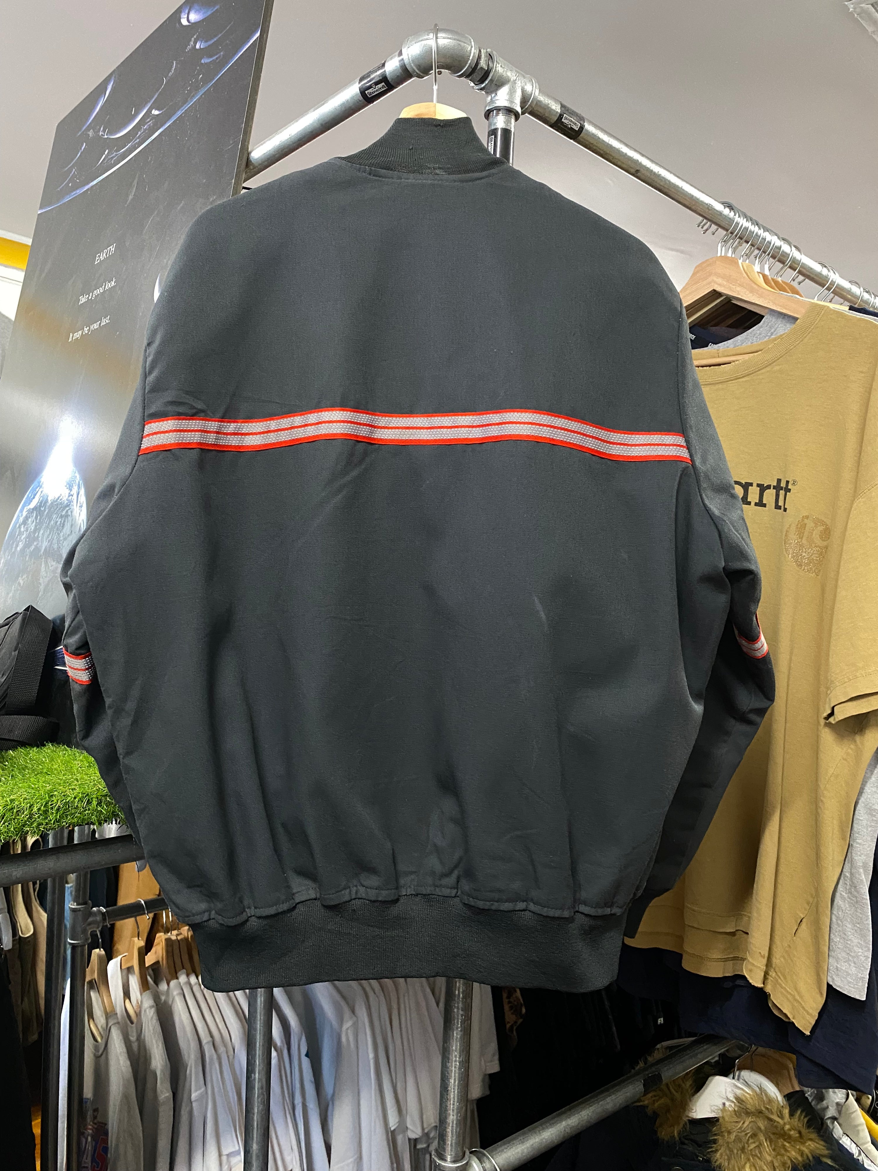 [L] Northwest Airlines Grey Work Jacket
