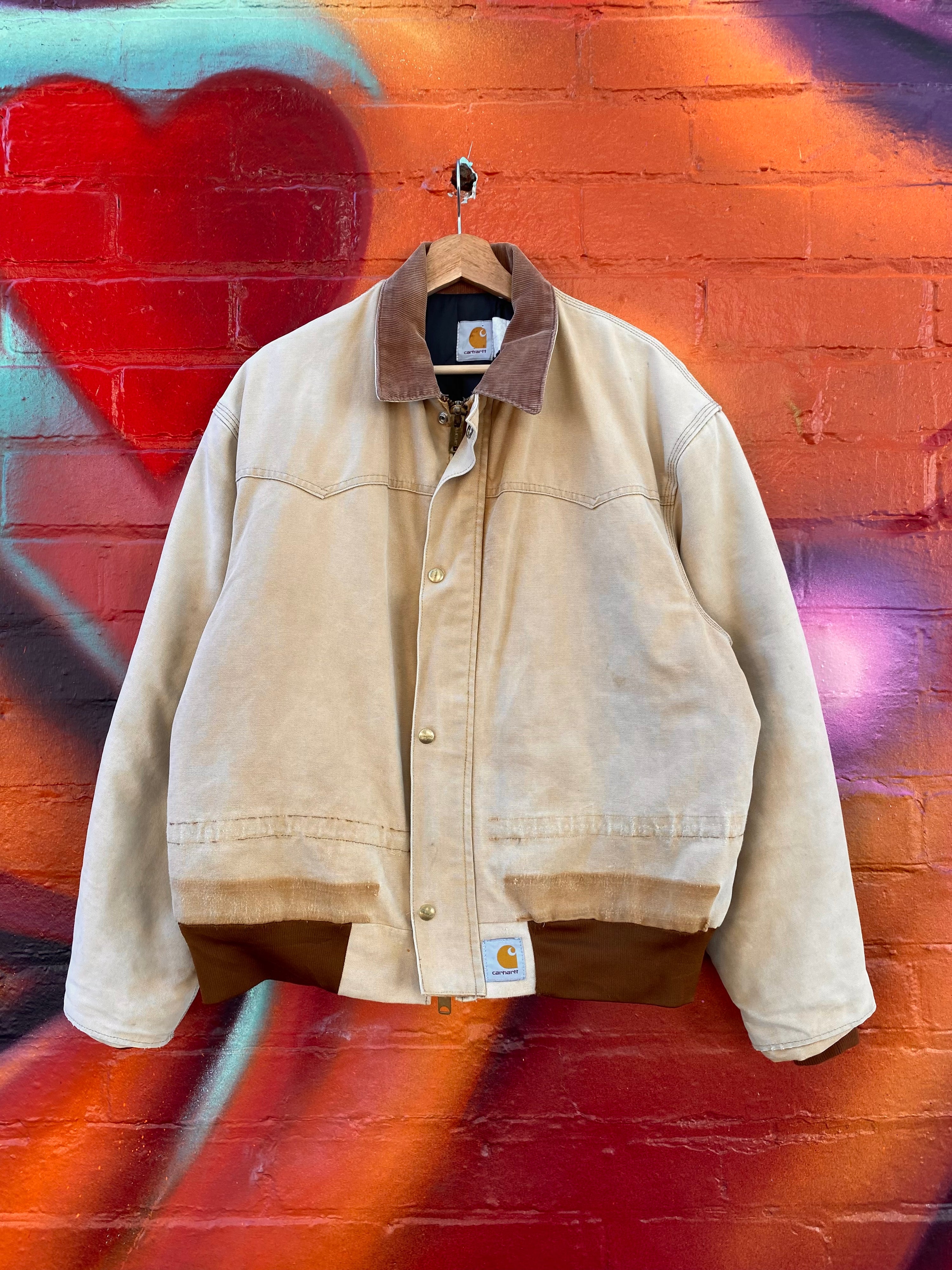 [L] Vintage Carhartt Tan Santa Fe Jacket