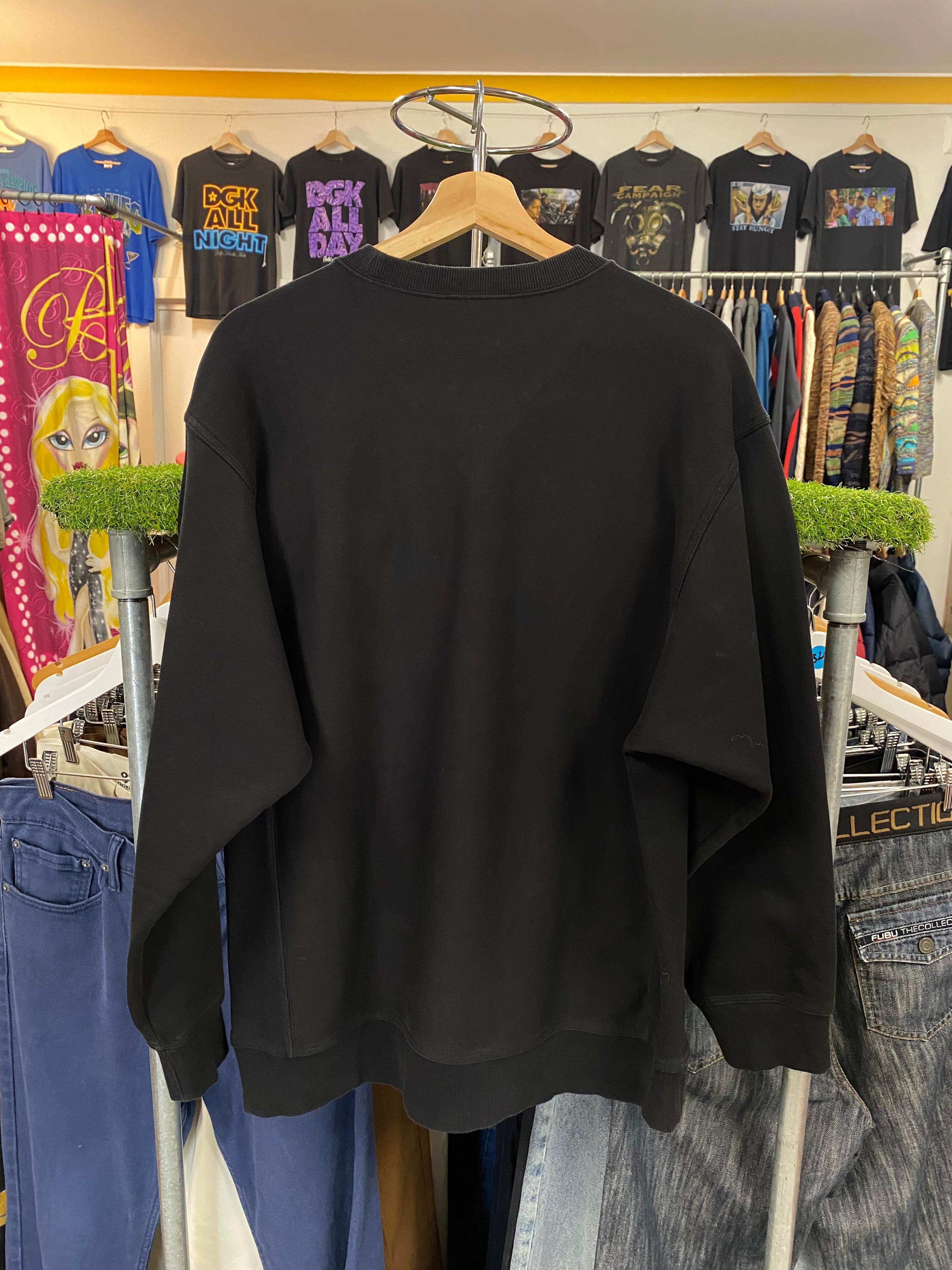 [L] Carhartt WIP Black Jumper Pocket Logo