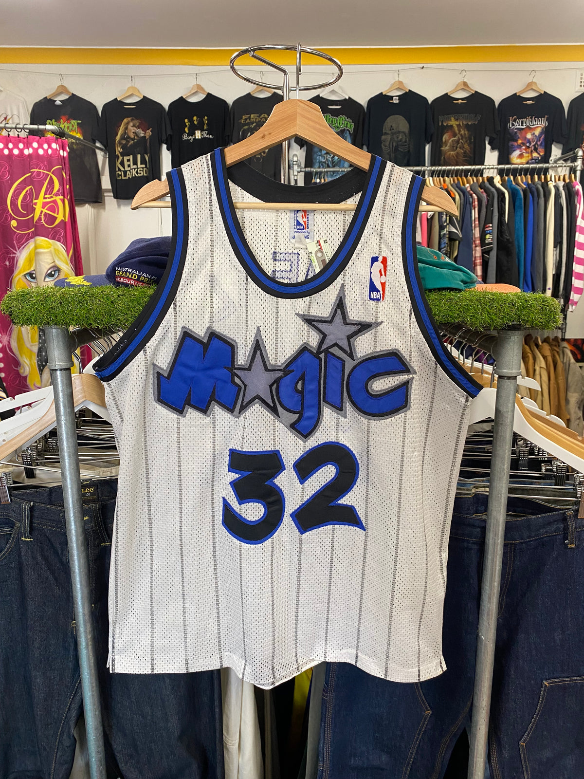 [M]  1990s SHAQ Orlando Magic Jersey