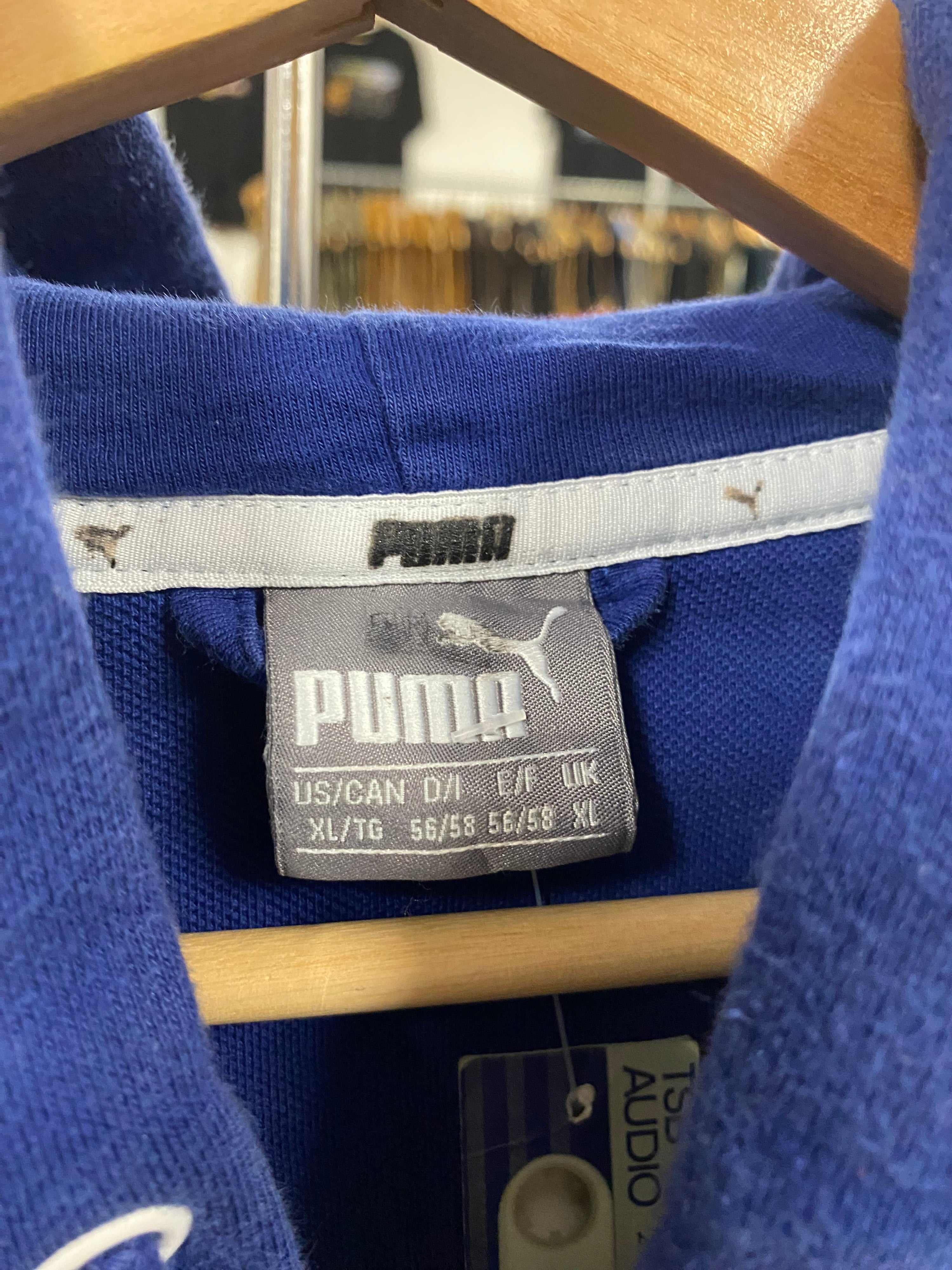 [XL] PUMA Athletics Department Zip Up Hoodie