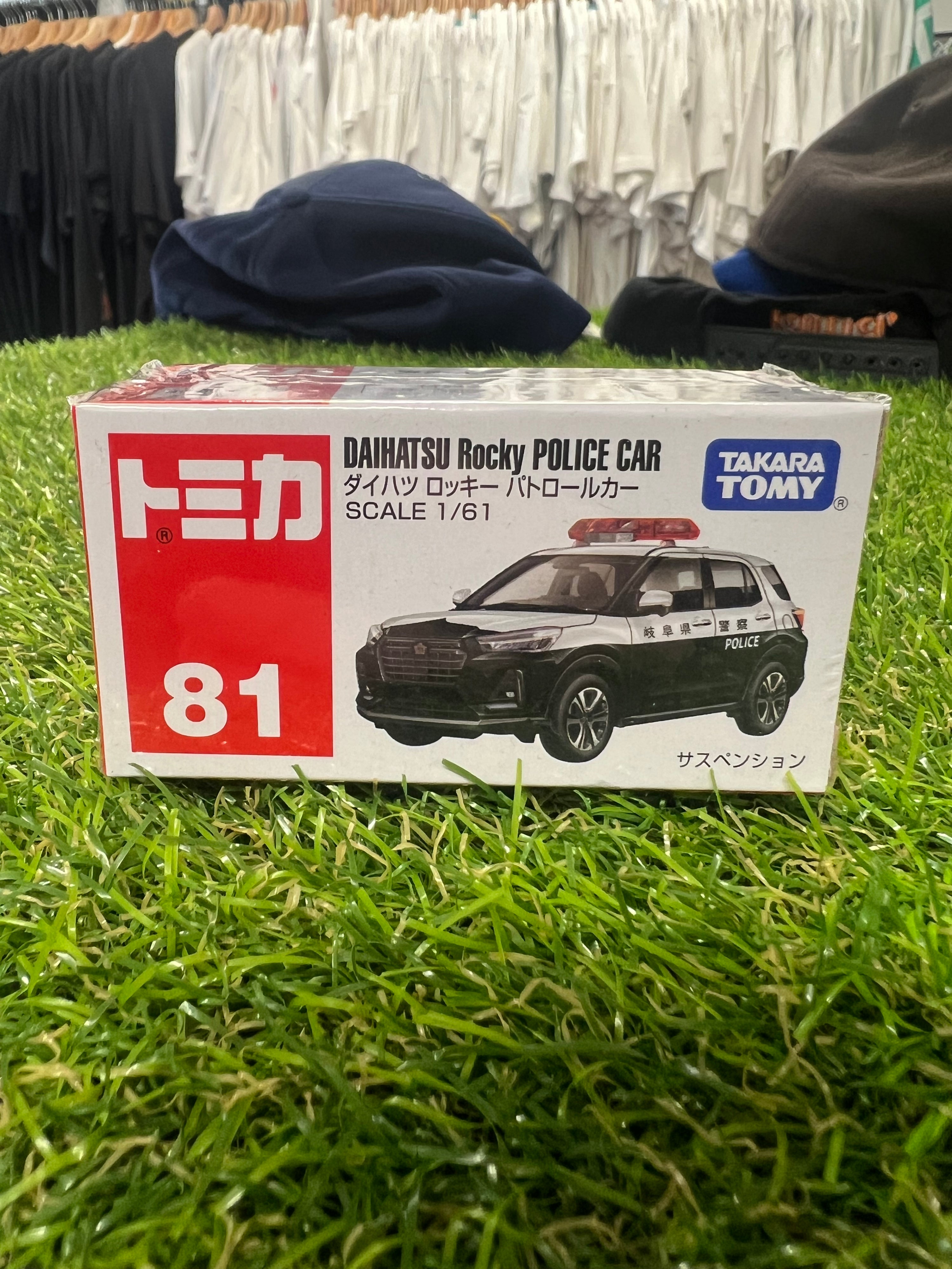 Takara Tomy #81 Daihatsu Rocky Police Car