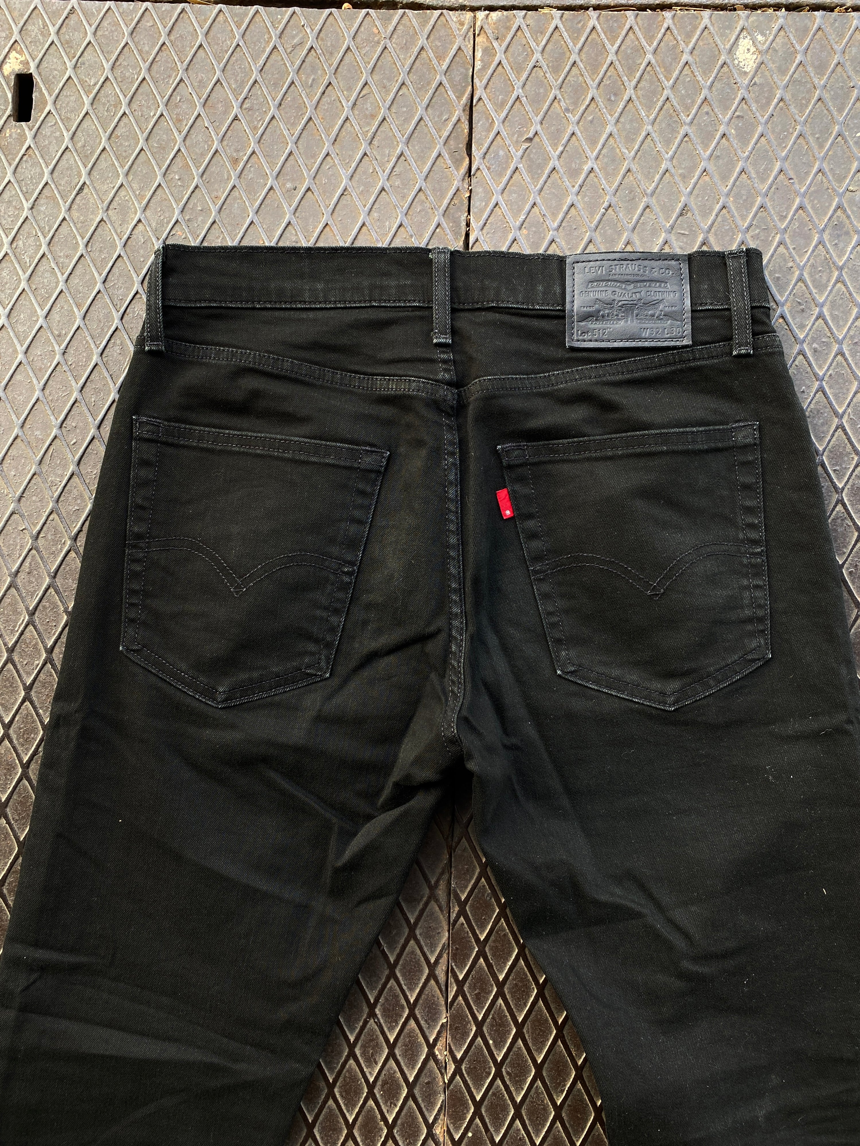 31 - Levi's Black 512 Jeans 31x30