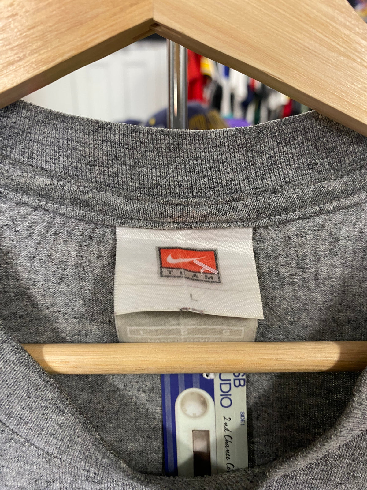 L - Vintage Nike USC Football DS Grey Tee