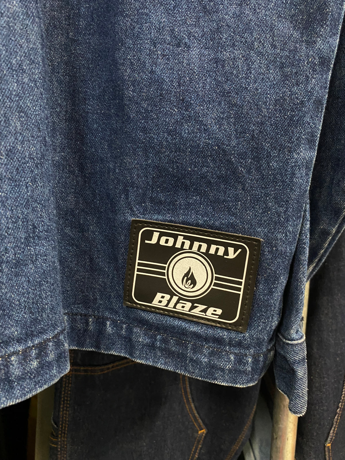 [M] Johnny Blaze Dark Blue Denim Jacket