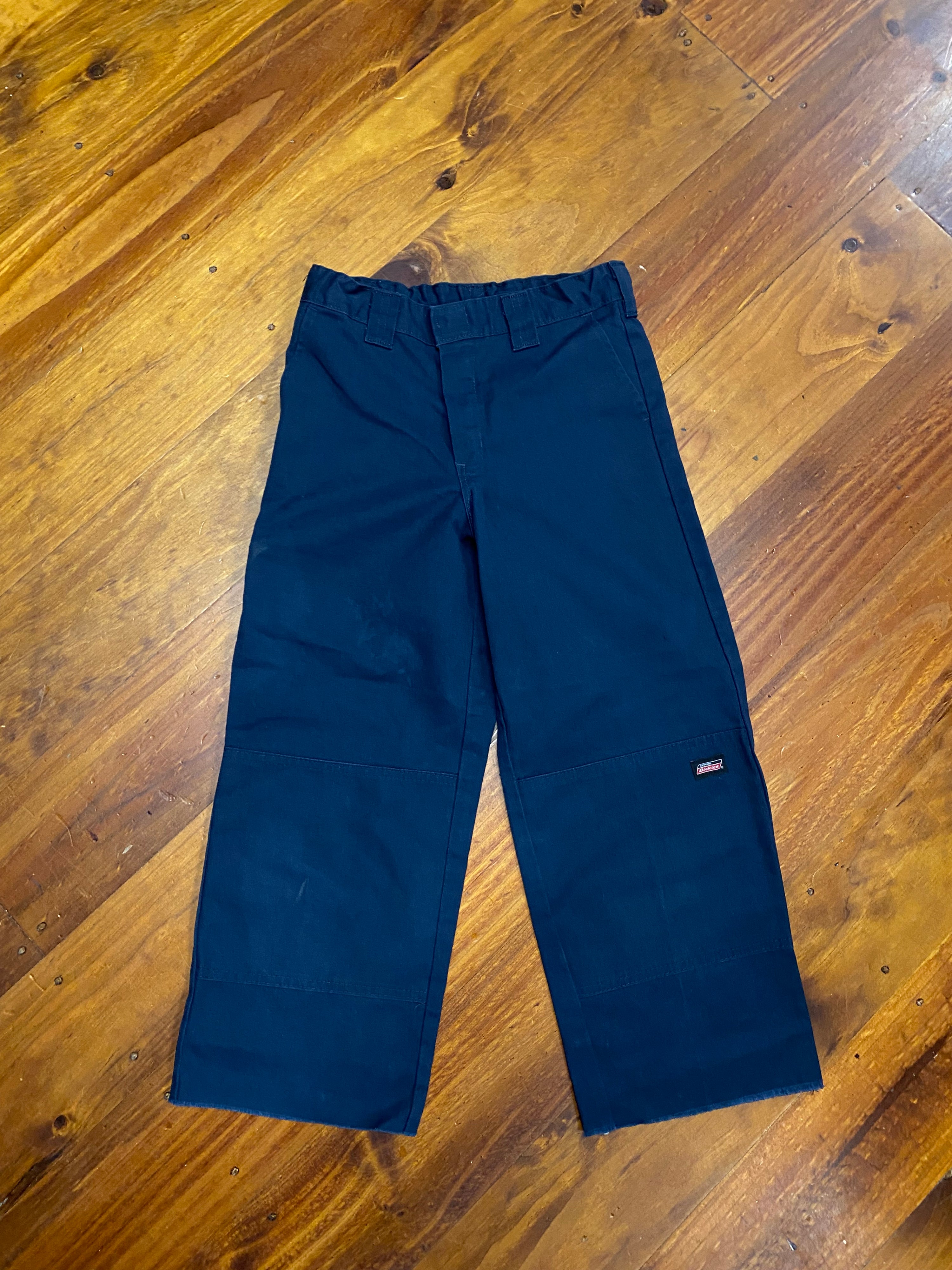 [24] Dickies Navy Cut-off Work Pants D136