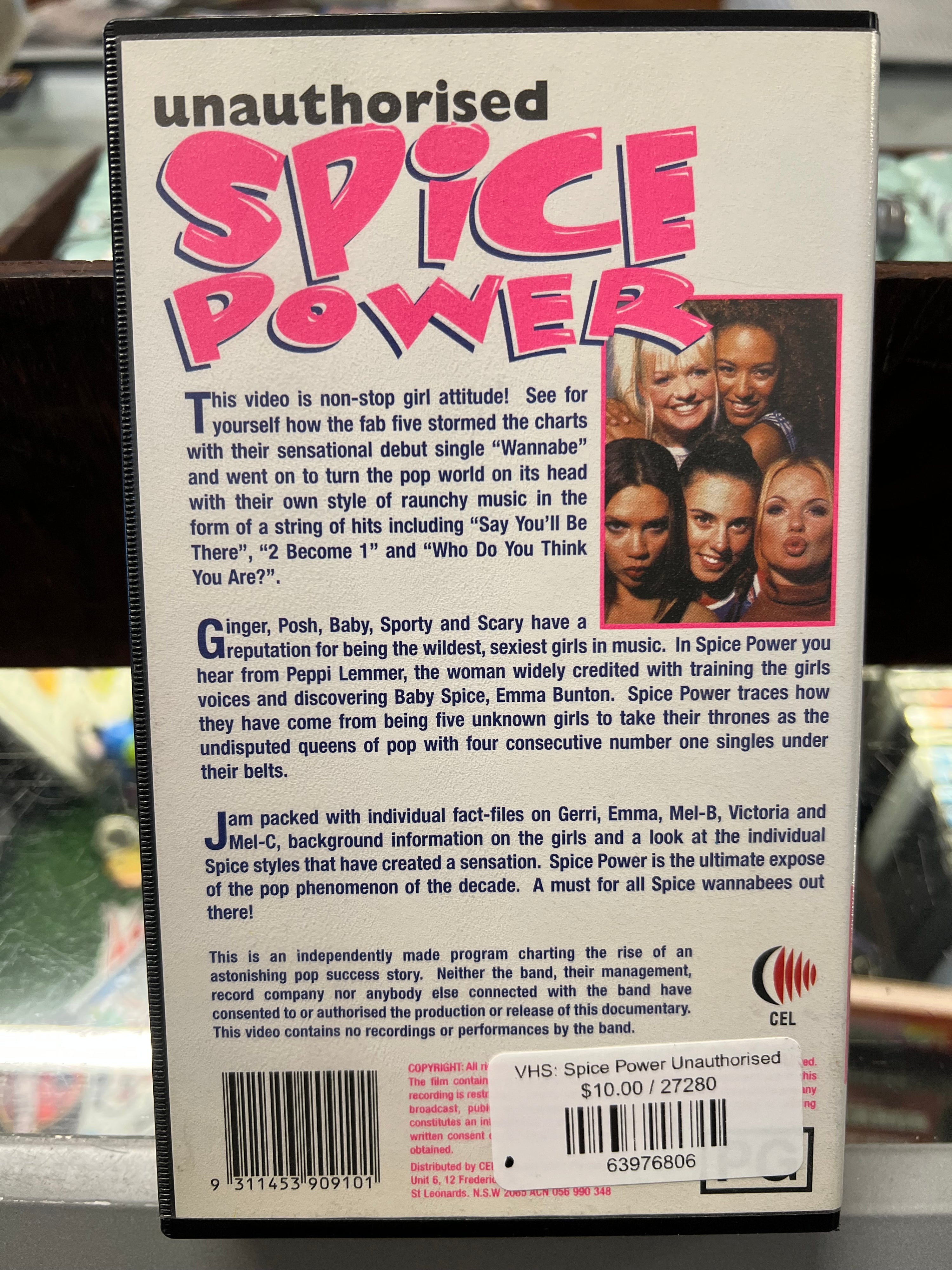 VHS: Spice Power Unauthorised