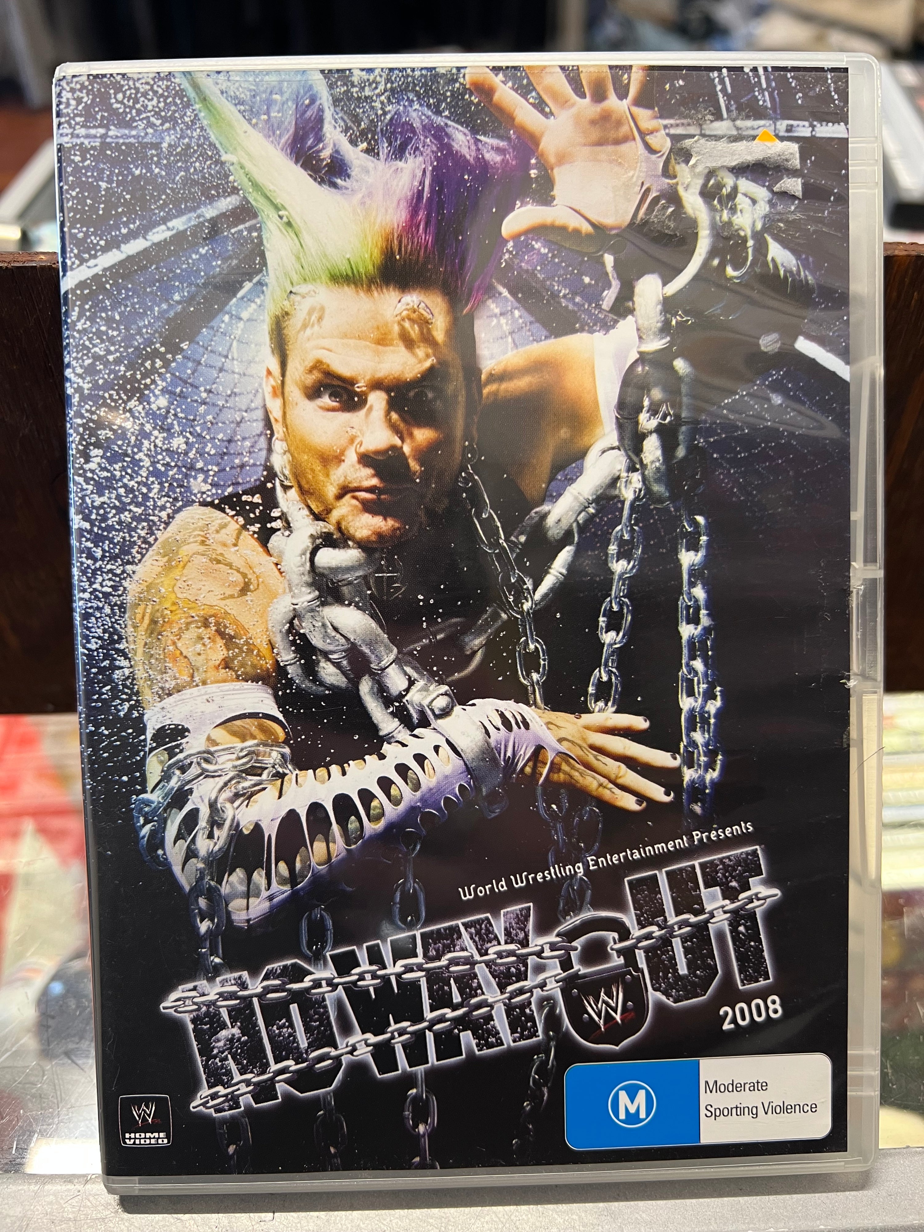 WWE No Way Out 2008 DVD