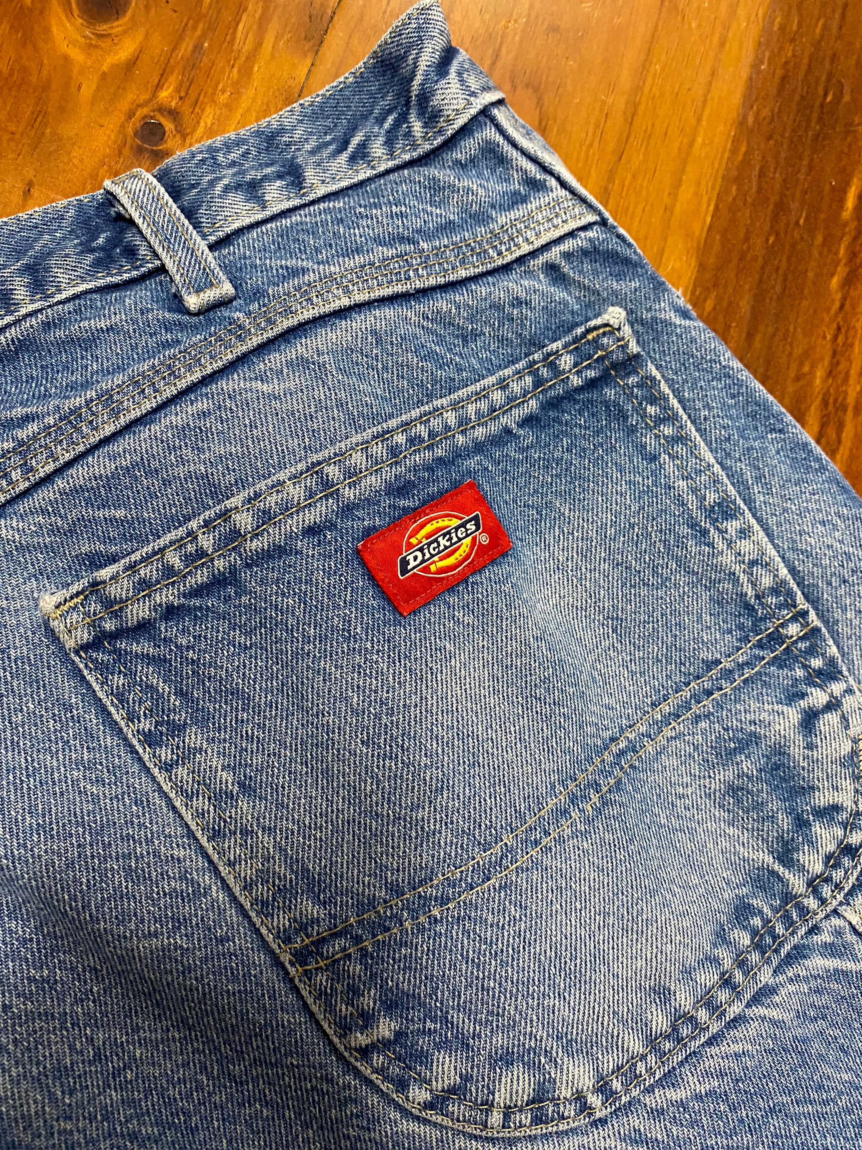 [36] Dickies Light Blue Carpenter Jeans 36x30