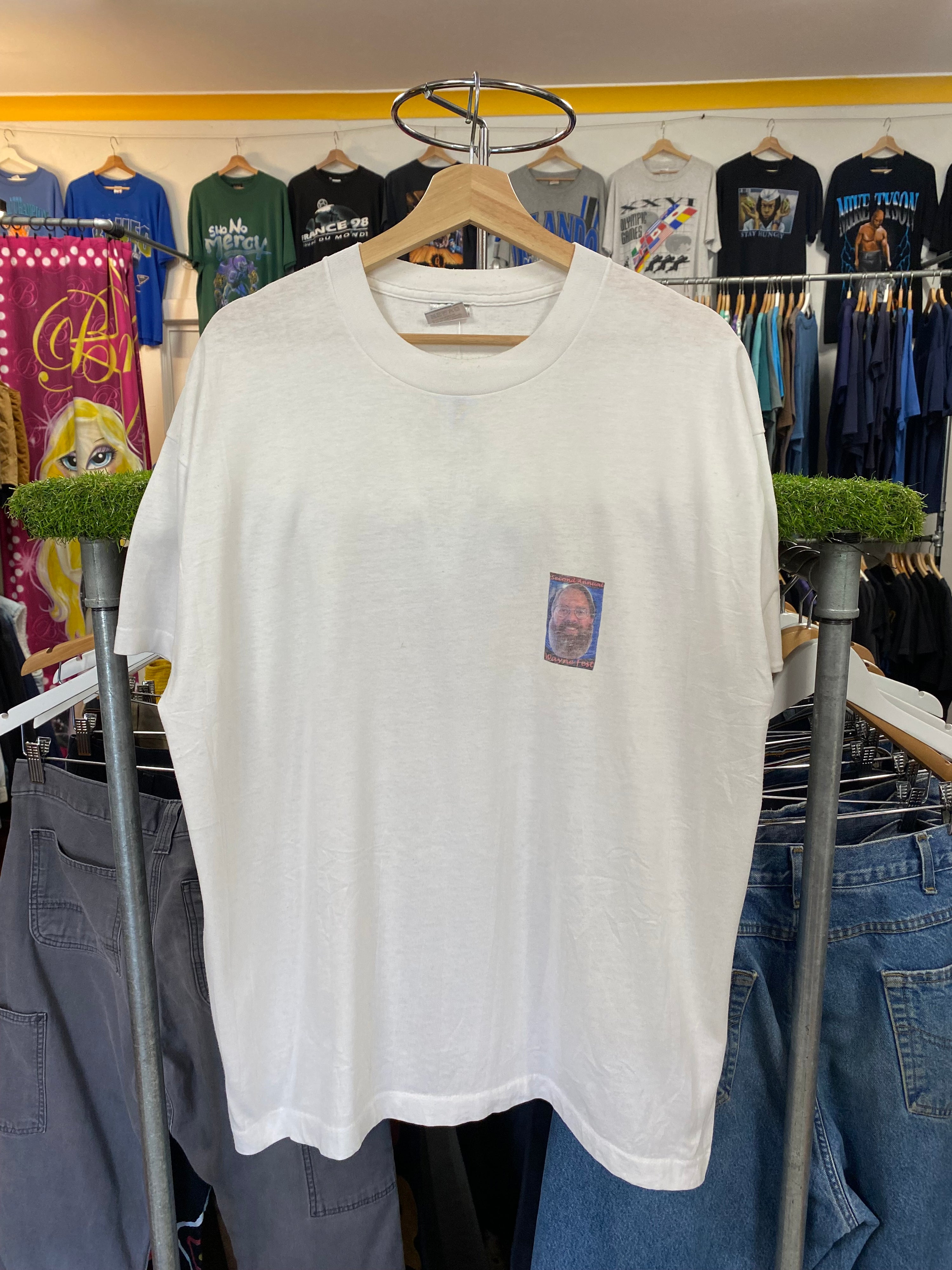[XL] 1990s 2nd Annual Wayne Fest Double Sided Tshirt