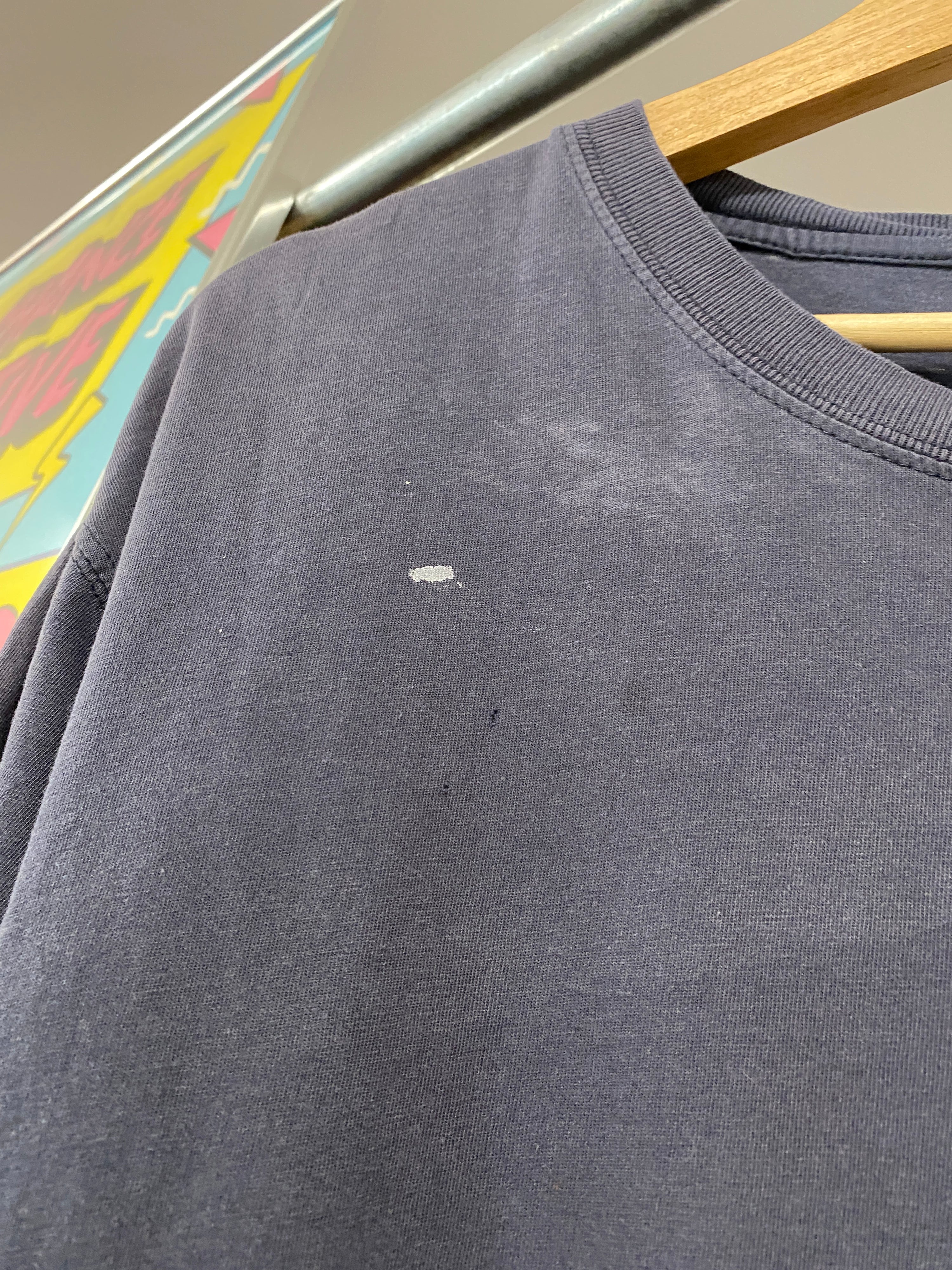 L - Carhartt Distressed Blue DS: Have To Work, Live To Fish