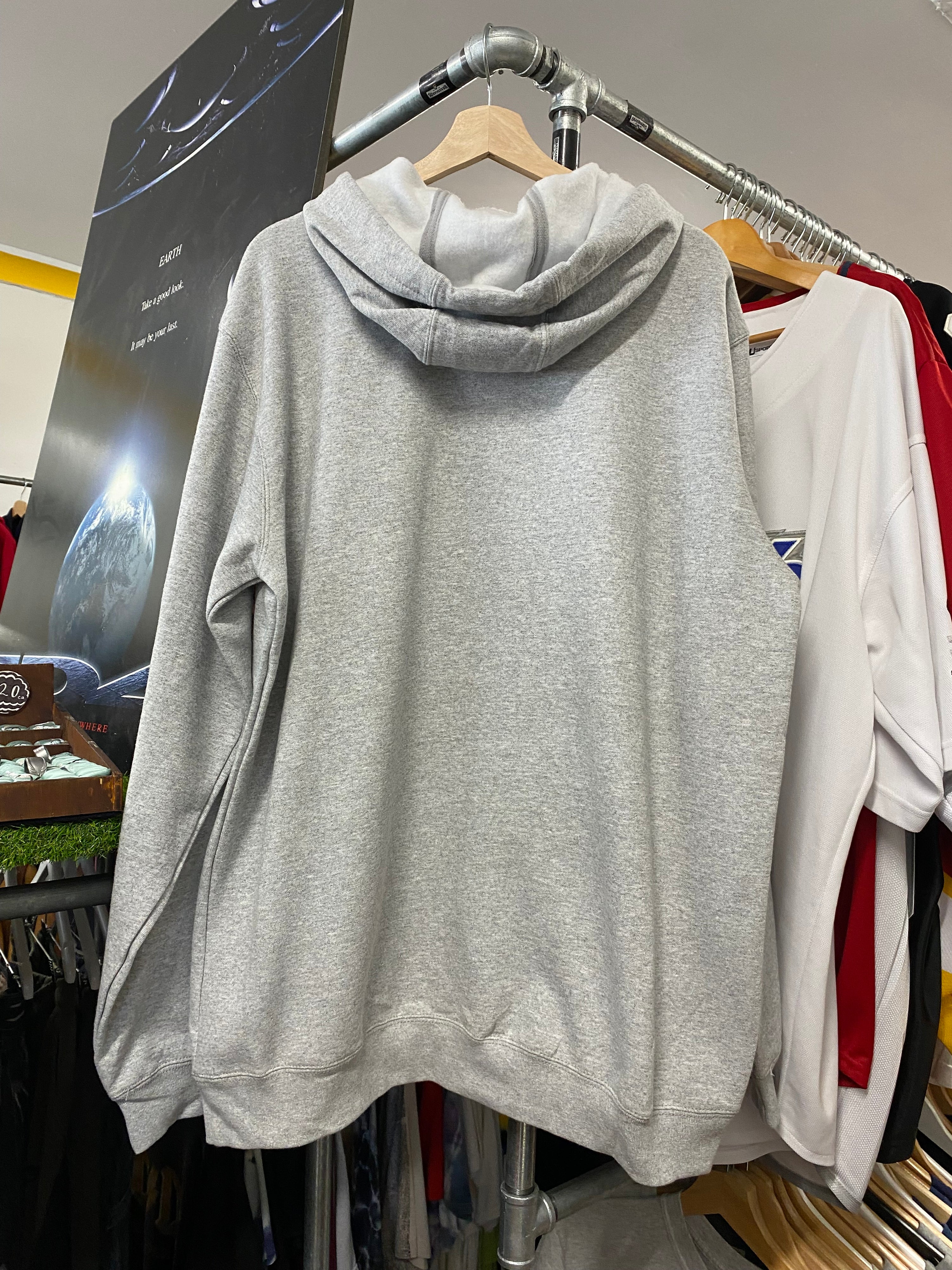 [L] Carhartt 'Knerr Construction' Grey Hoodie