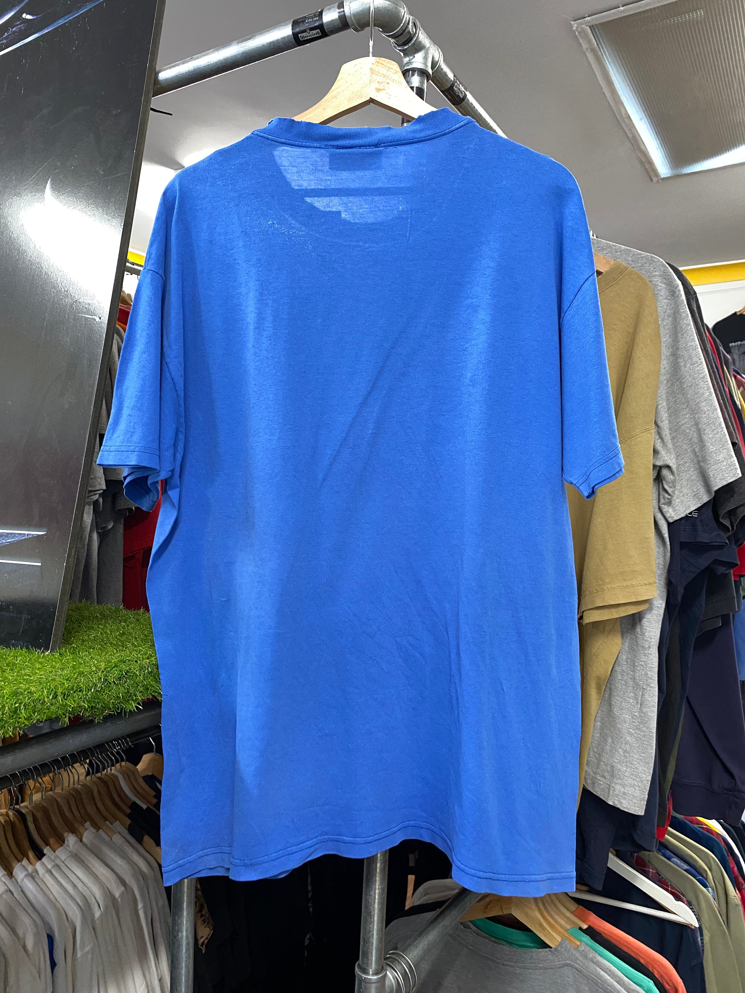 [L] Disneyland 45 Years Of Magic Blue Tee