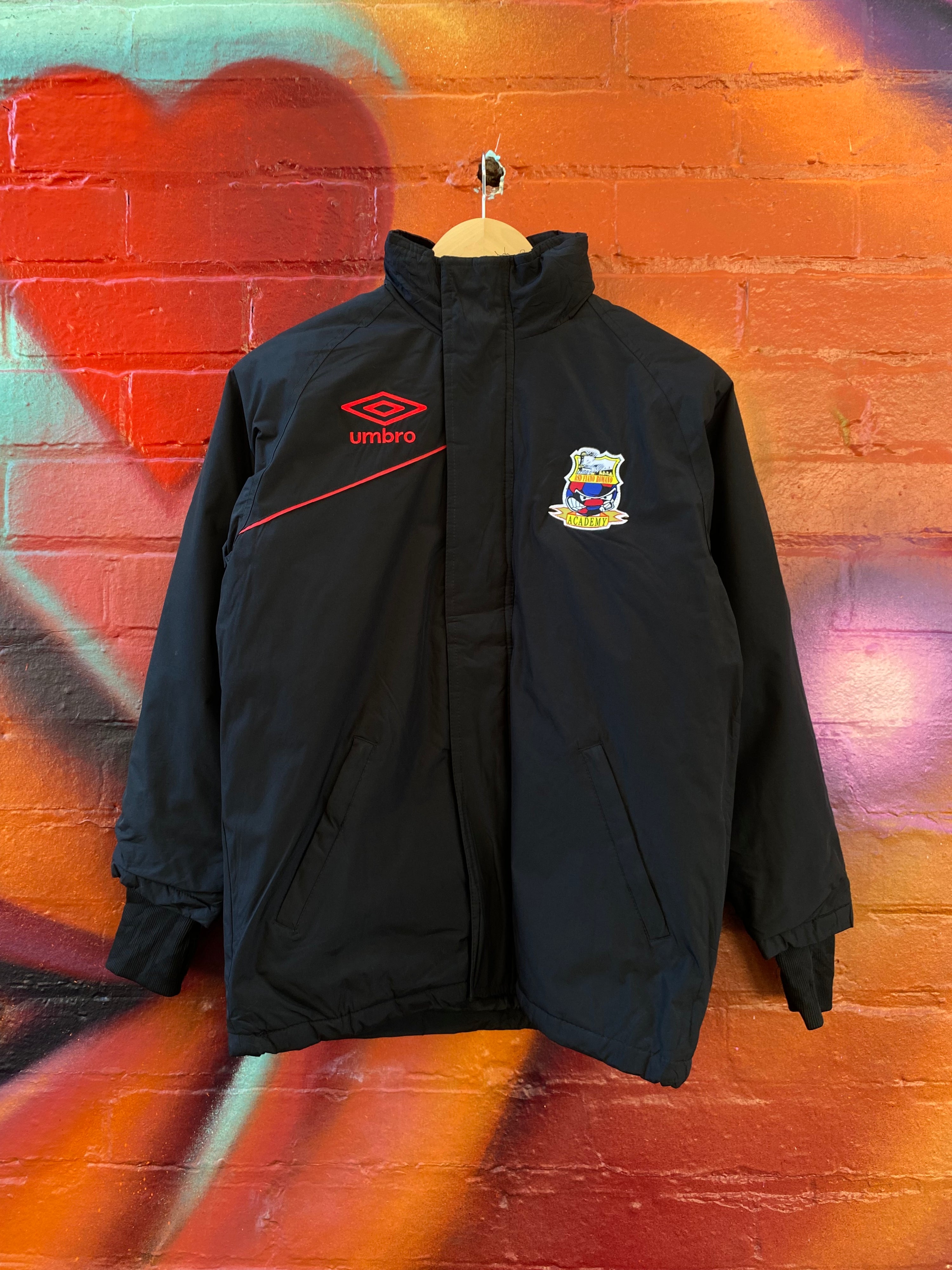 [XS] Umbro ASD Fiano Romano Academy Black Jacket