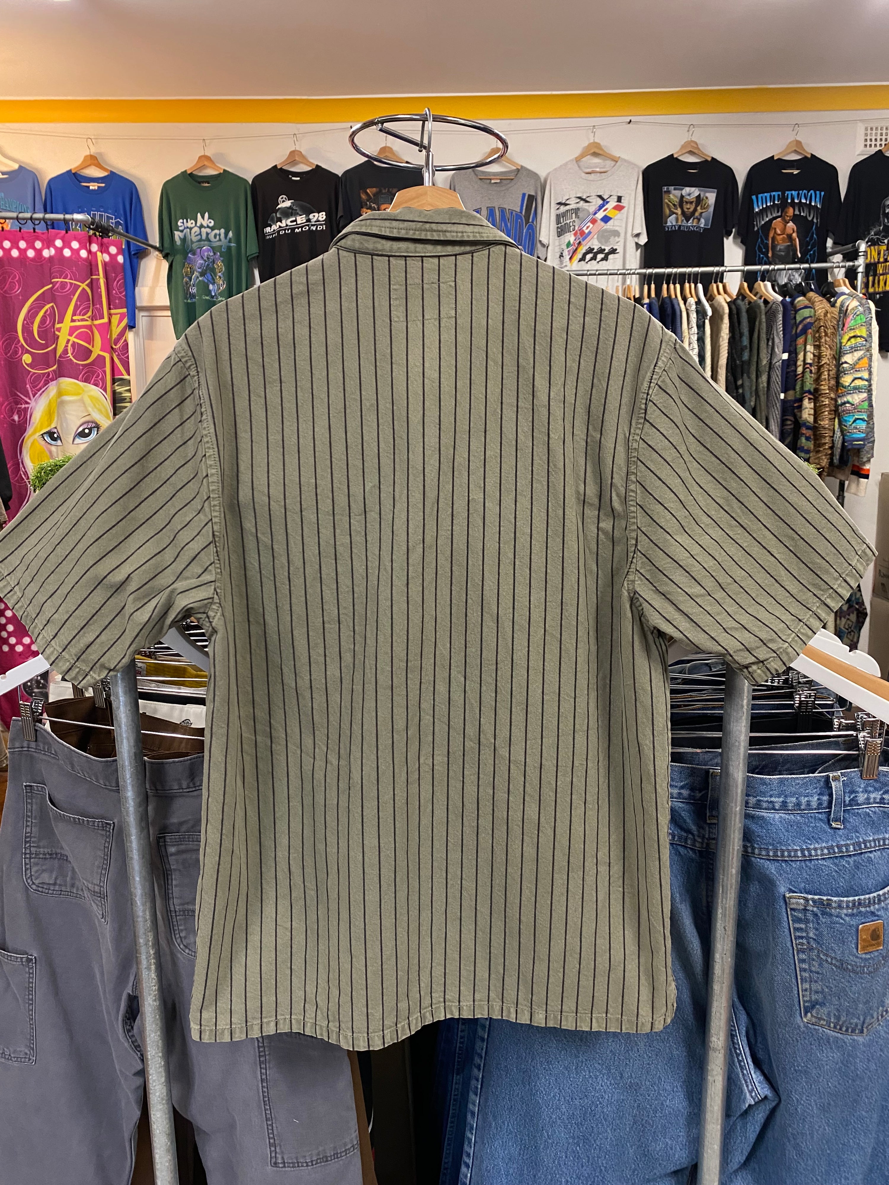 [M] Carhartt WIP S/S Trade Shirt Vertical Stripes