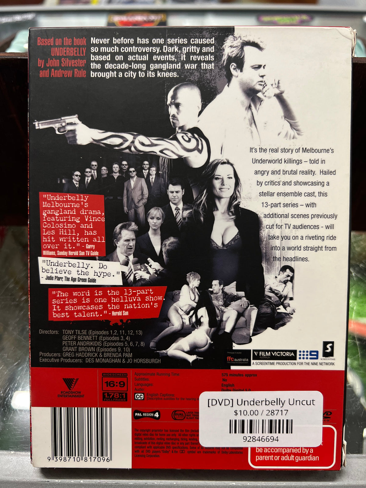 [DVD] Underbelly Uncut