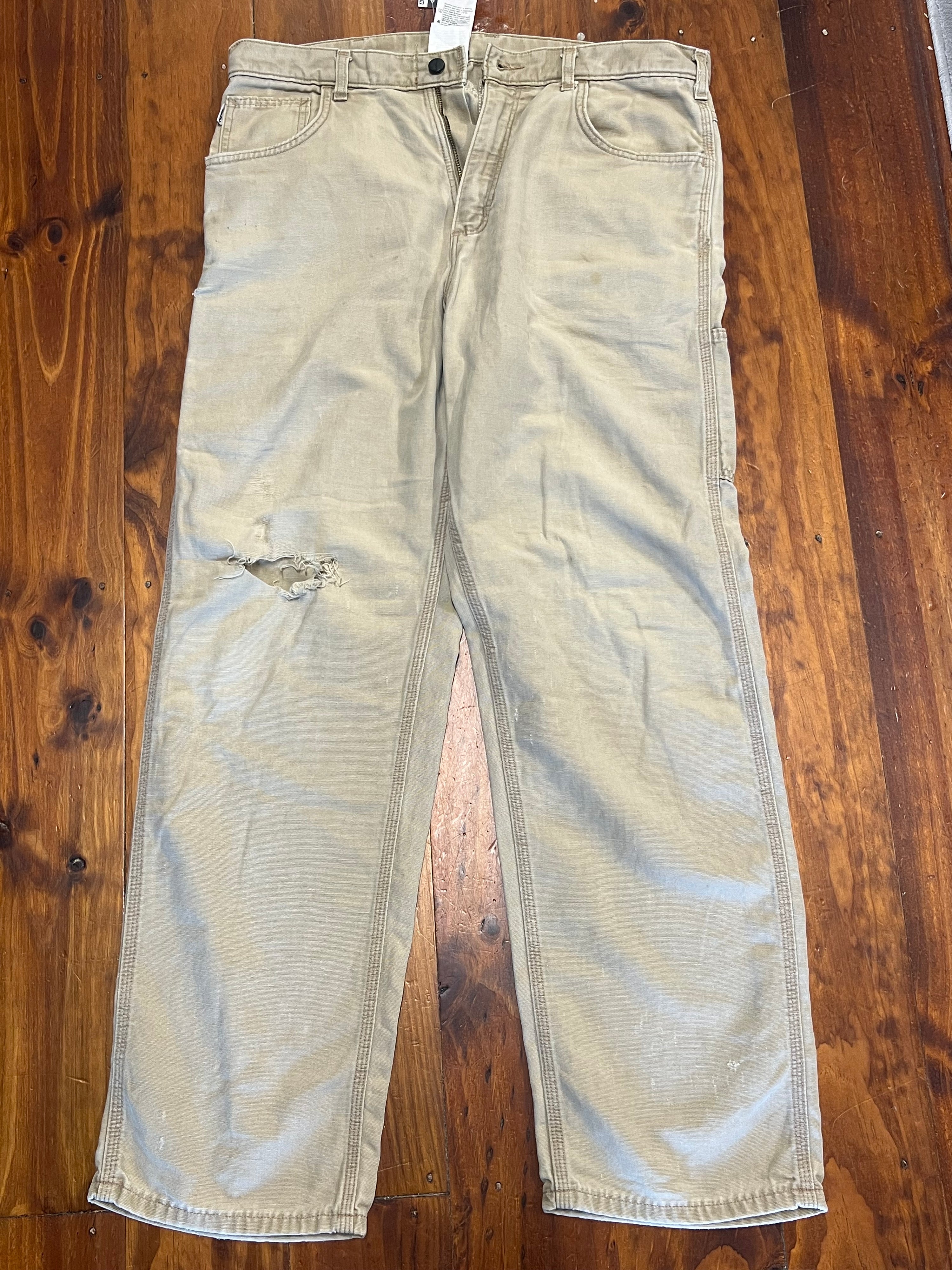 [36] Carhartt FR Stone Work Pants 36x34