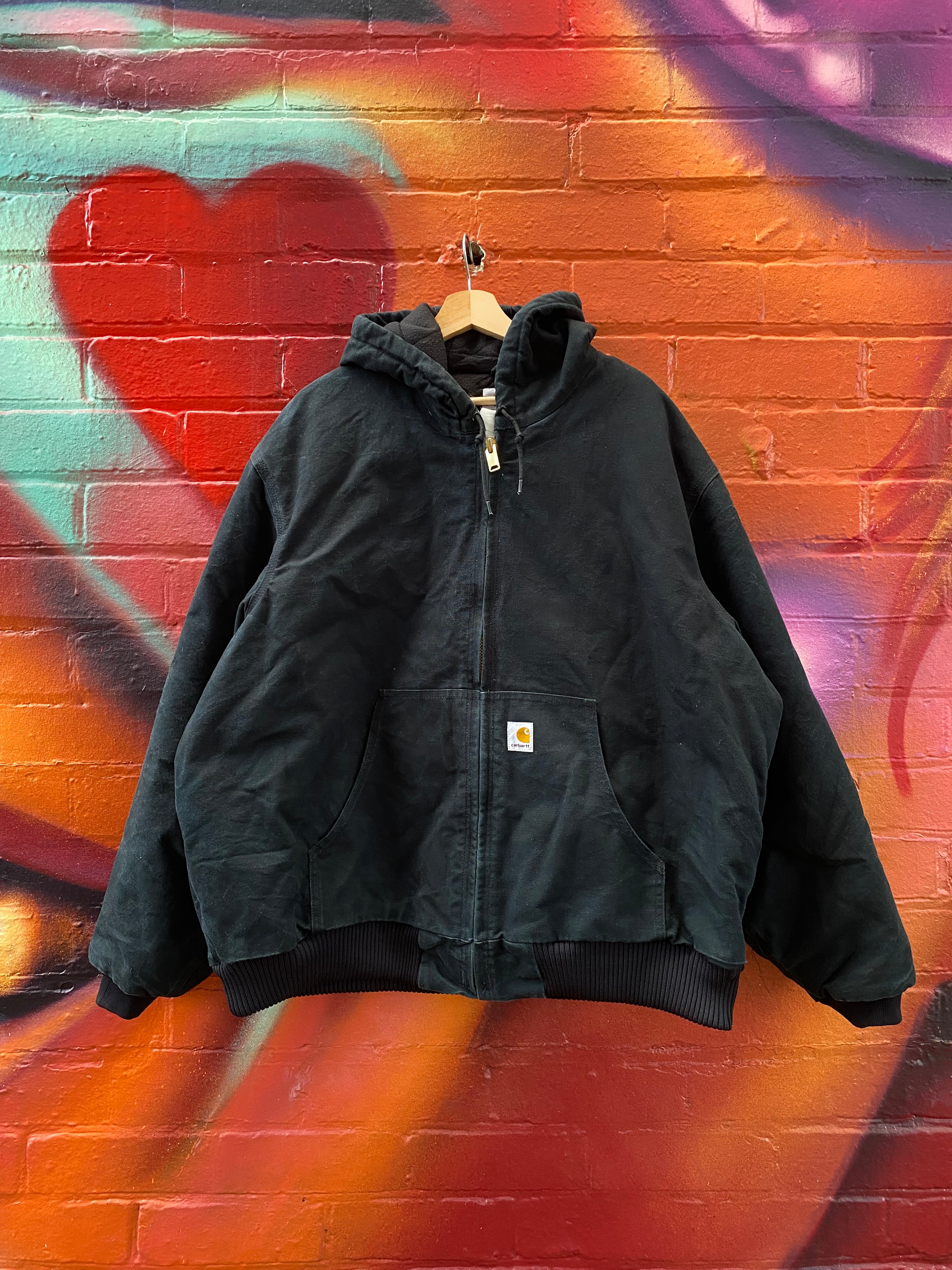 [XL] Vintage Carhartt Black Active Jacket