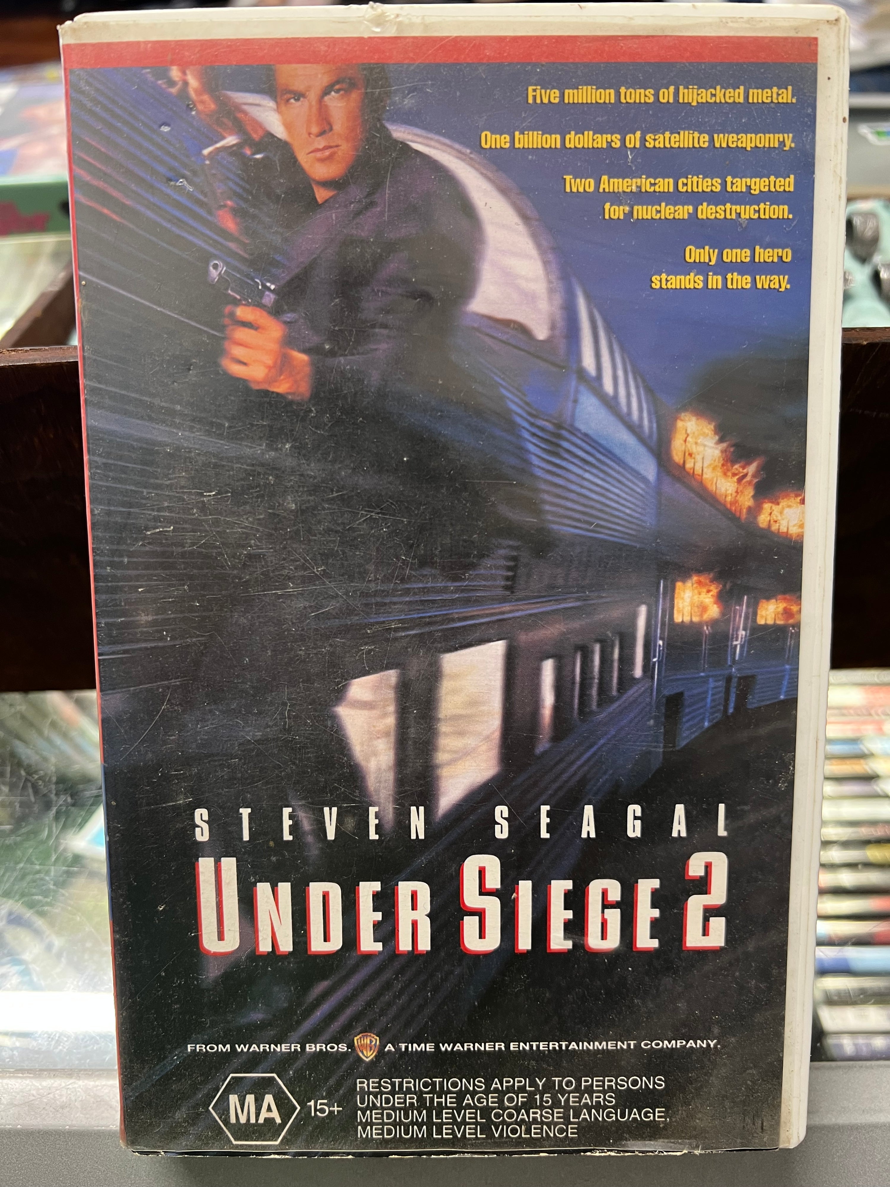 [VHS] Under Siege 2 Big Box White