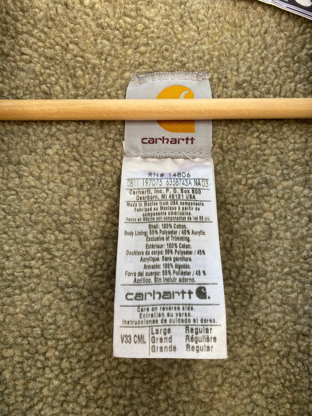 [L] Carhartt V33 CML 'WRS' Work Vest