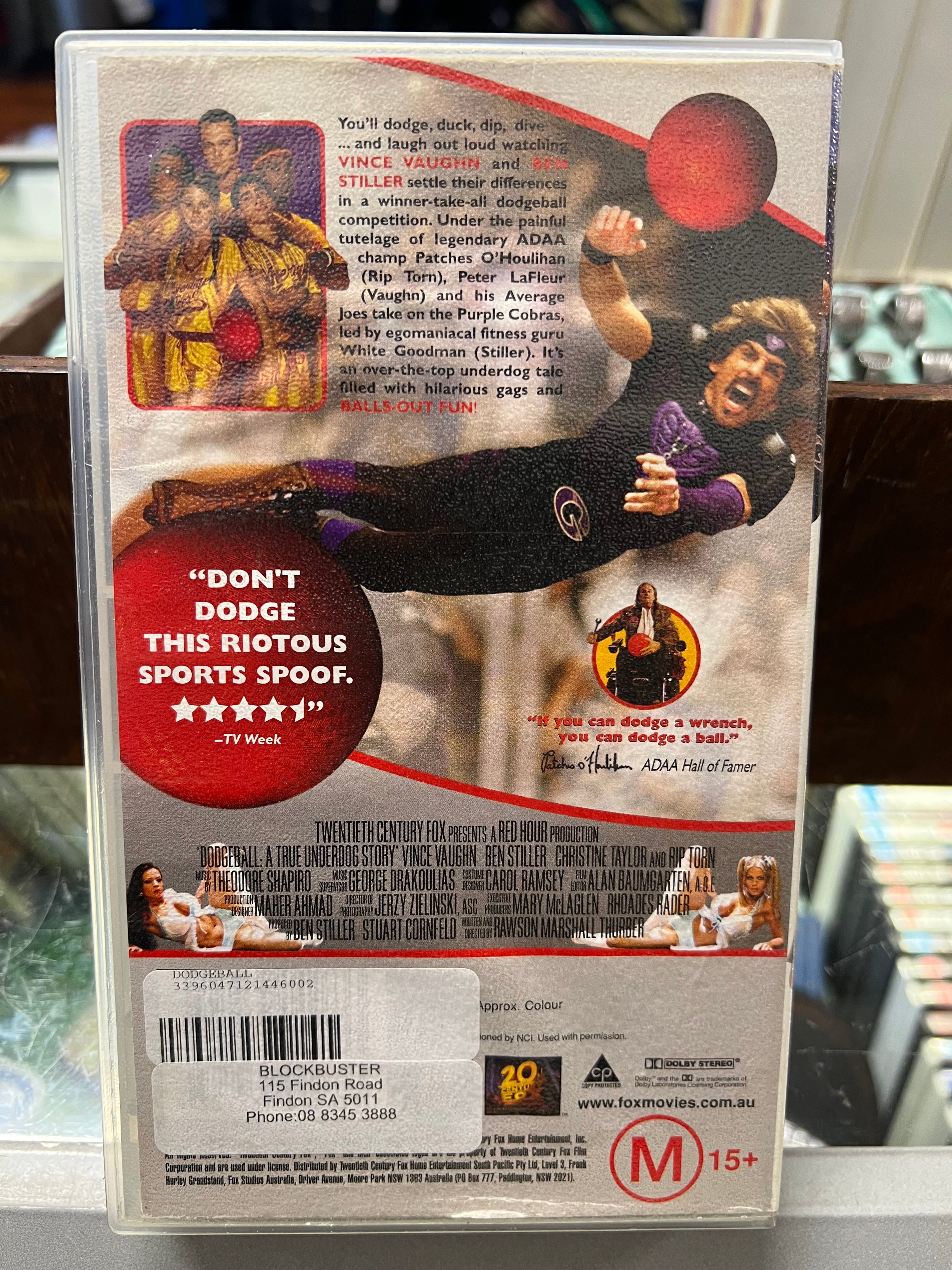 [VHS] Dodgeball Small Box