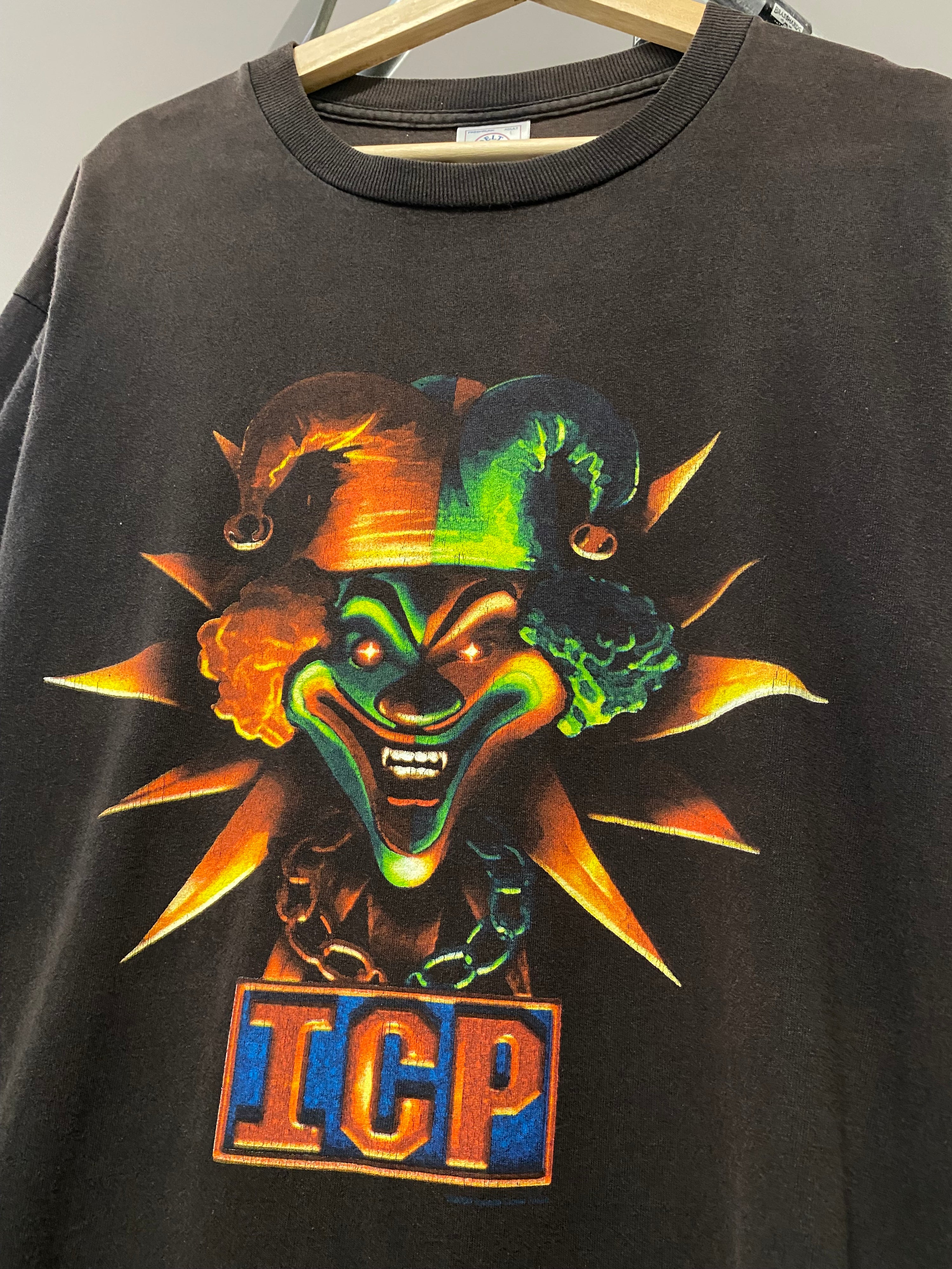 L - 2000s Insane Clown Posse Red/Green DS Tee