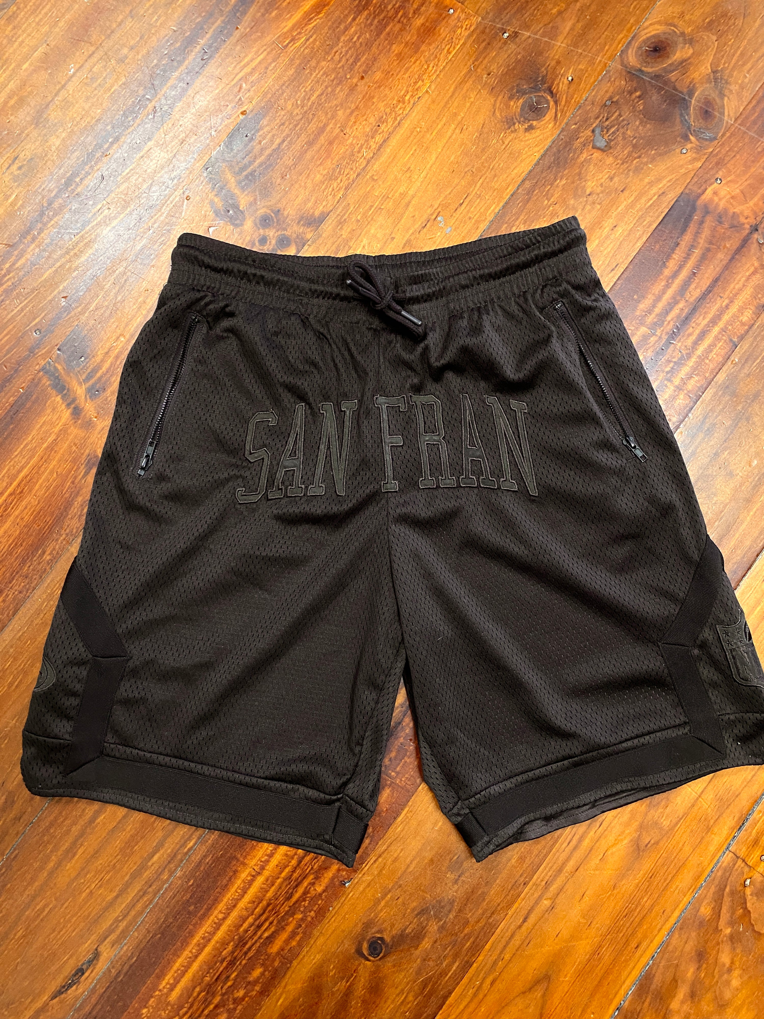 M - San Fran NFL Shorts Brown