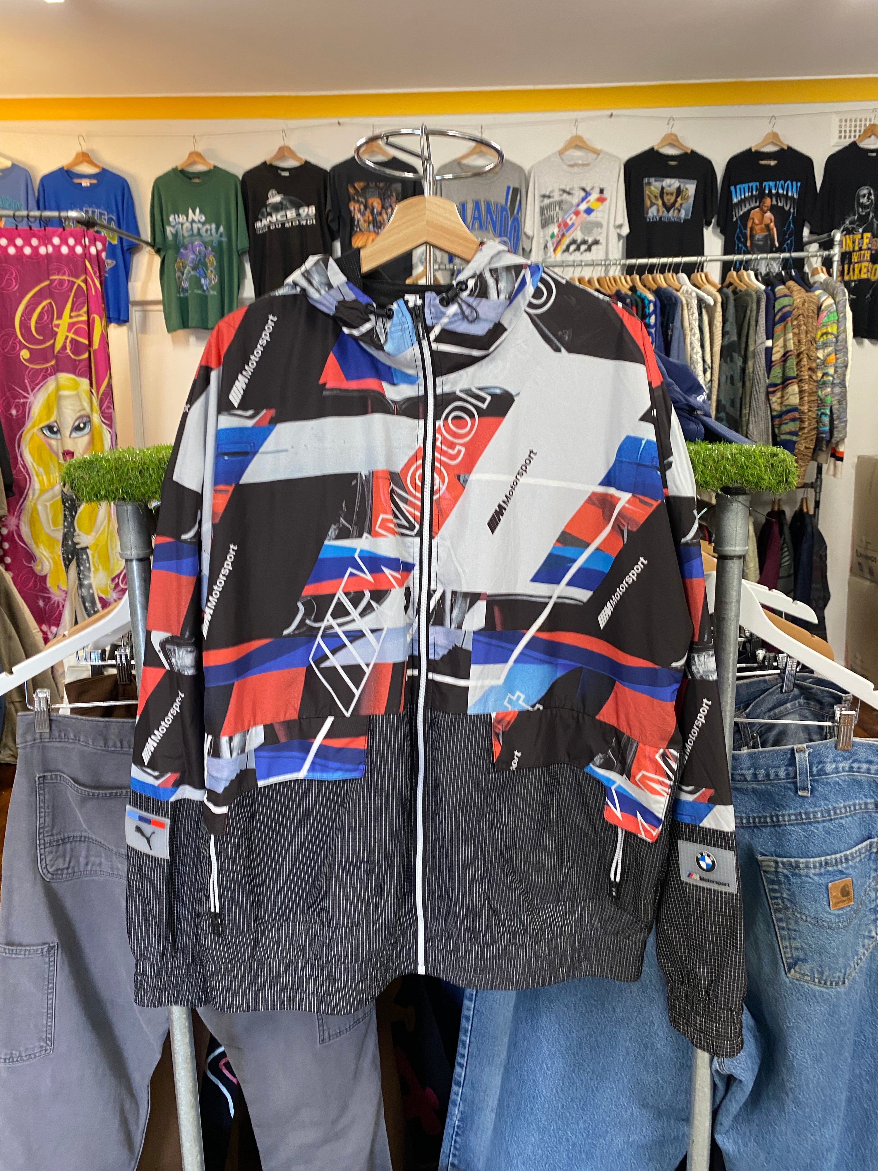 [M] Puma x BMW M Motorsport Zip Up Spray Jacket
