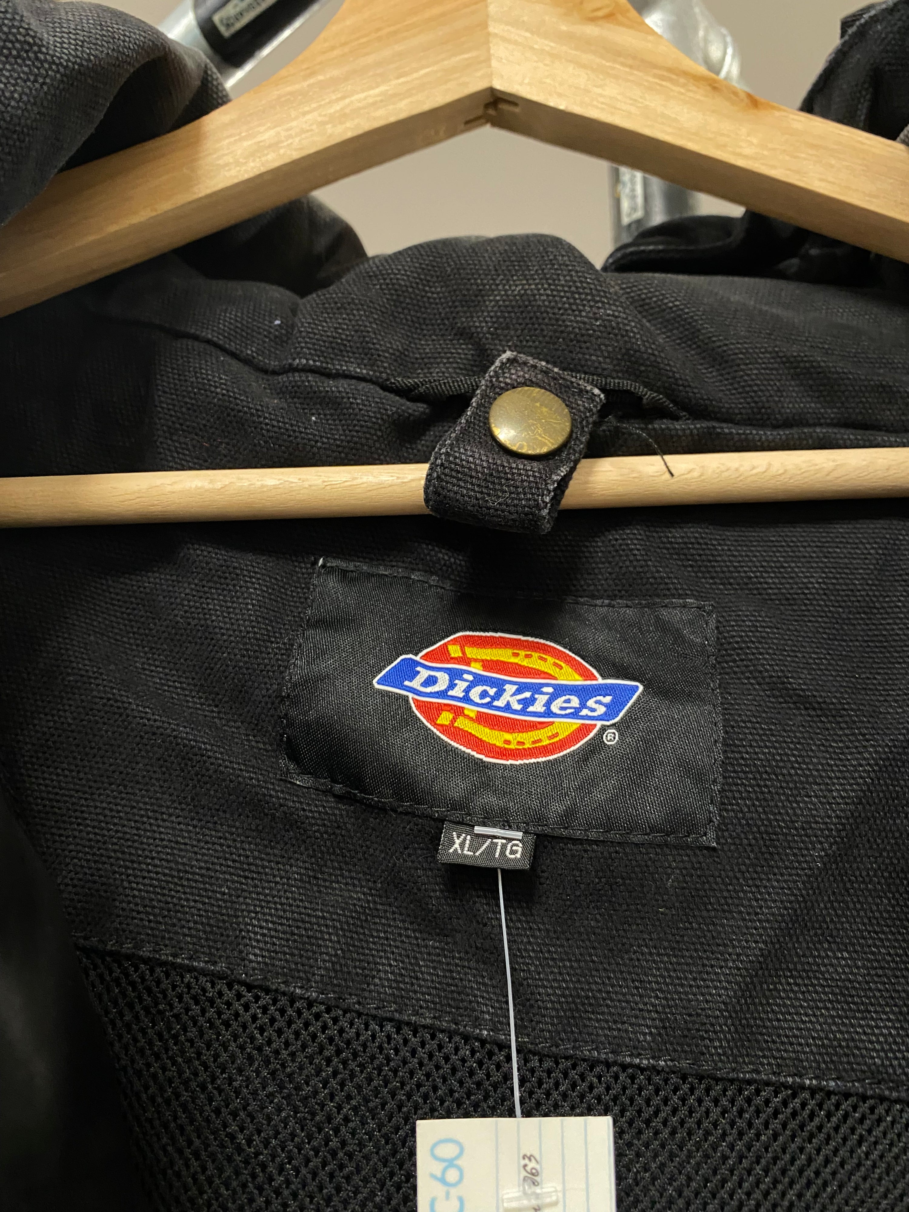 [XL] Vintage Dickies Heavy Black Work Jacket