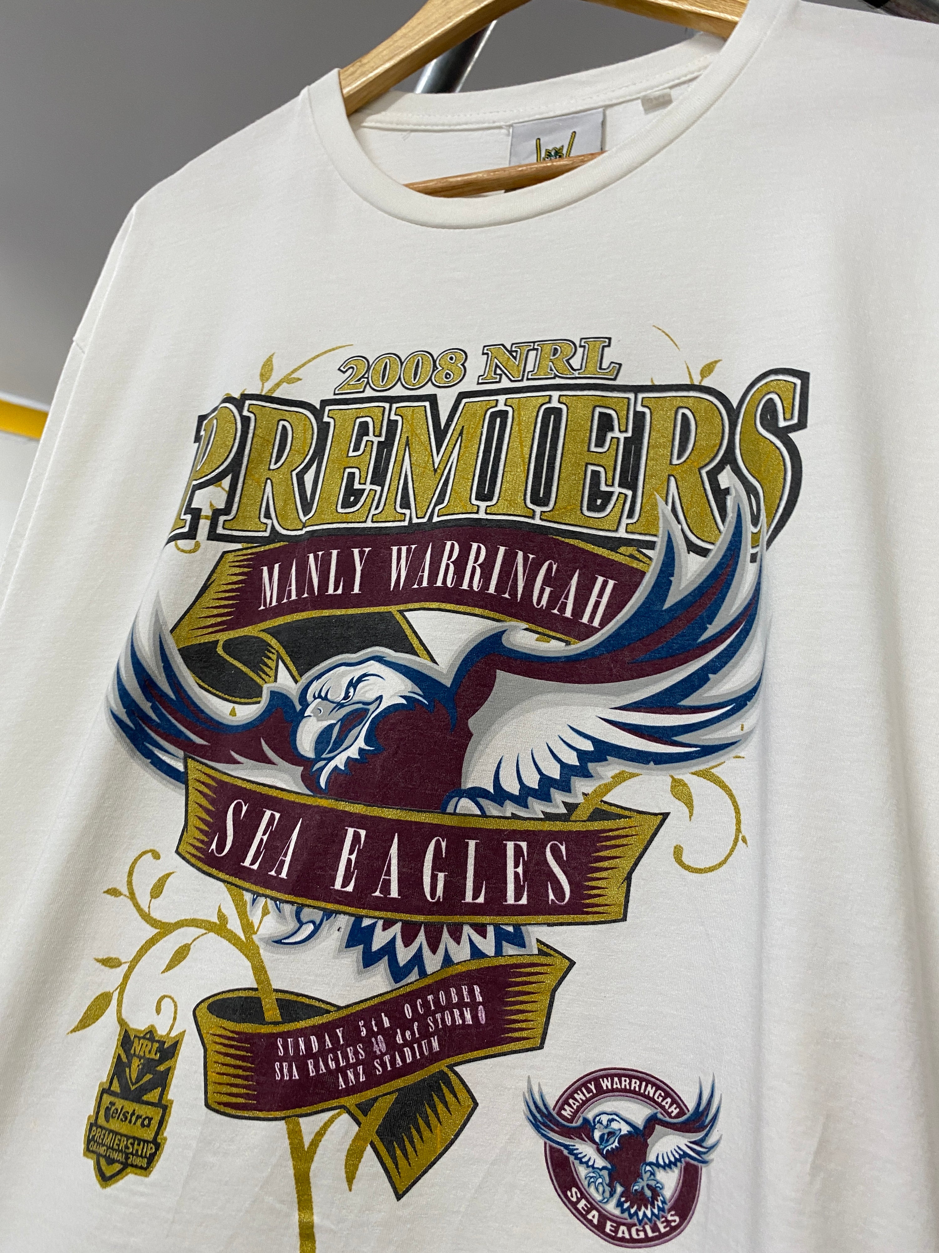 3XL - 2008 NRL Premiers Manly Sea Eagles DS