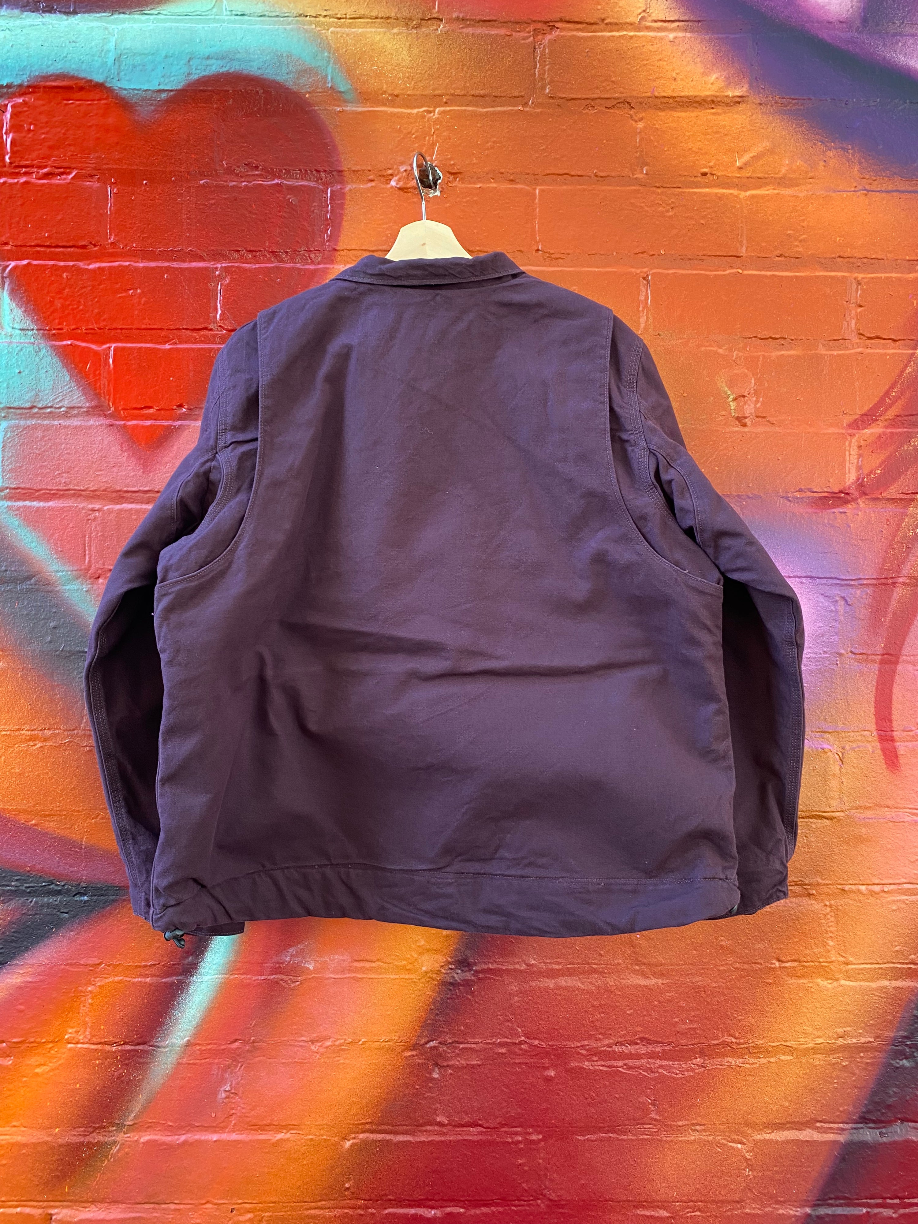 [XL] Carhartt Burgundy Full Swing Chore Jacket