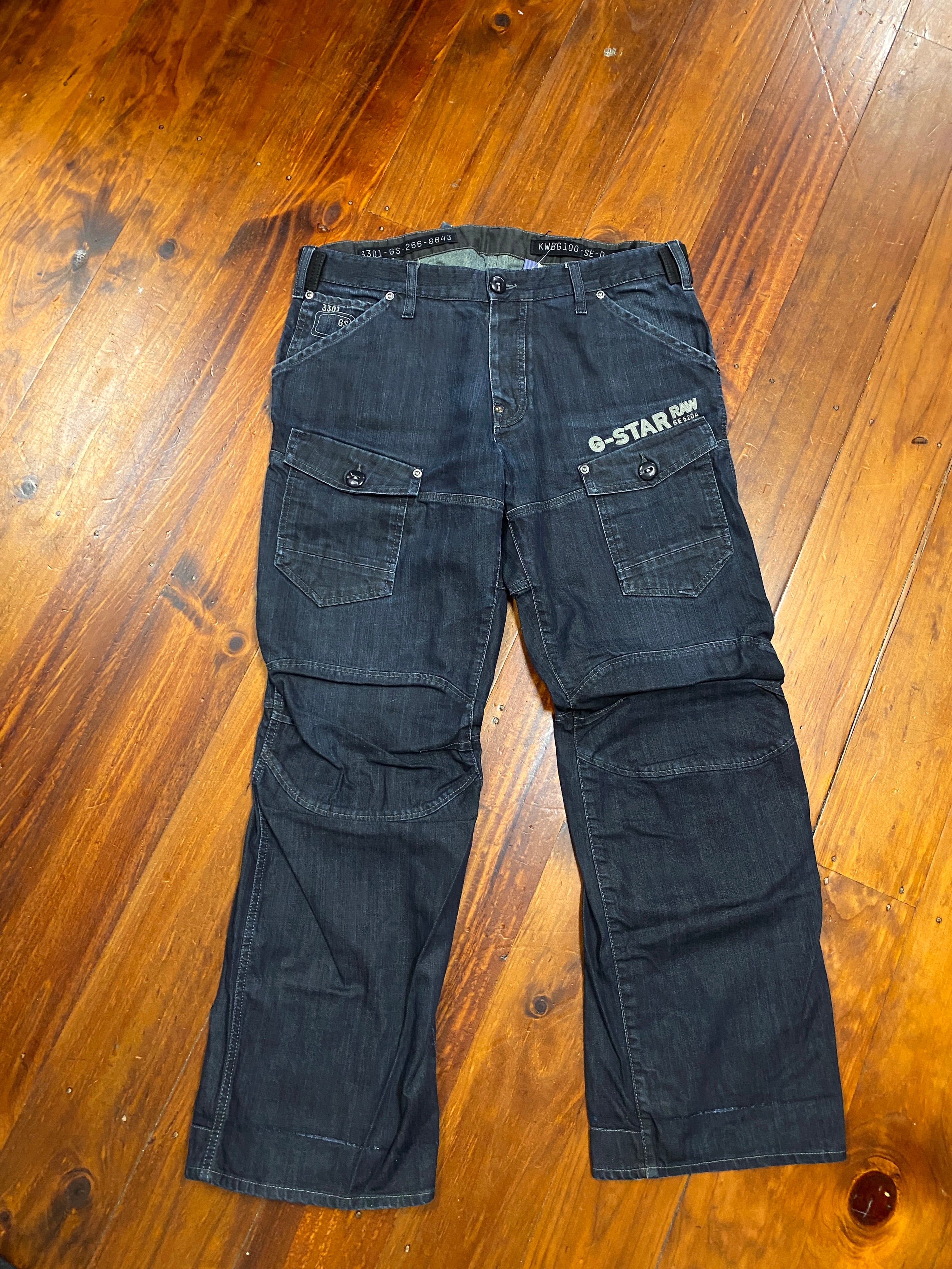 38 - G-Star Raw Denim Cargo Jeans